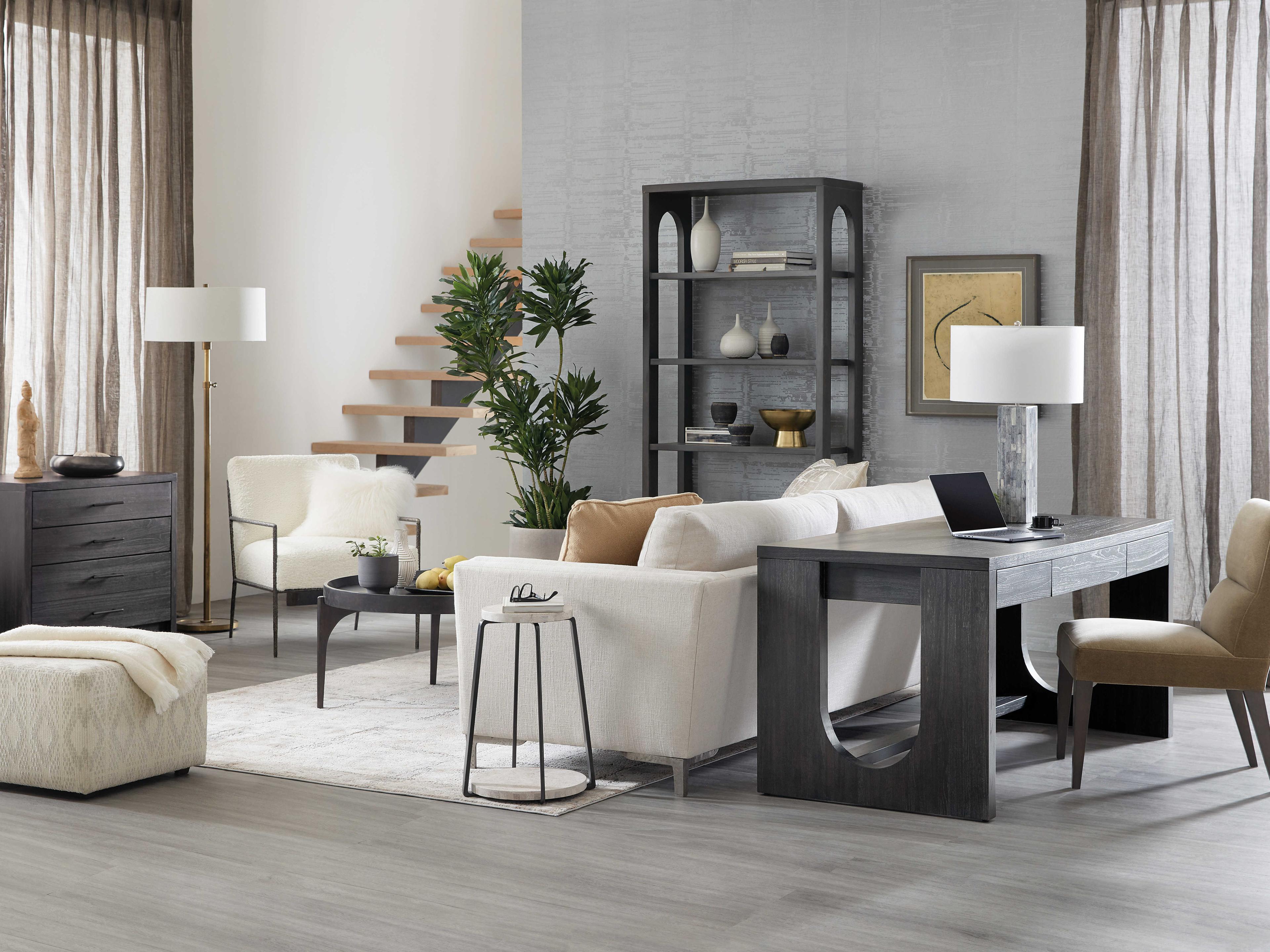 Luxecor Heritage Black File Cabinet