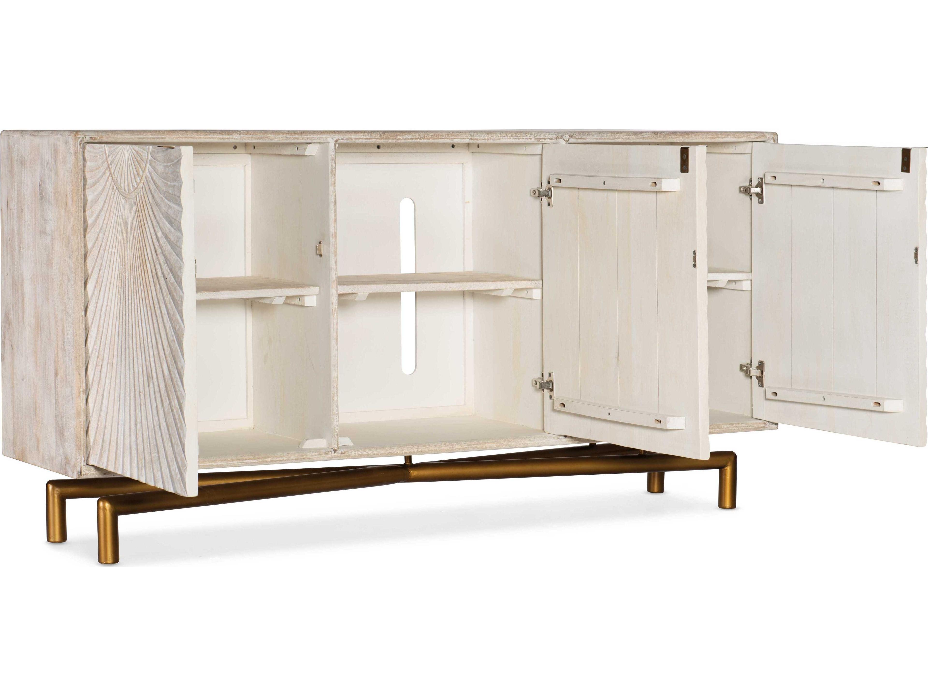 Hooker Furniture 69" Mango Wood Light Media Console