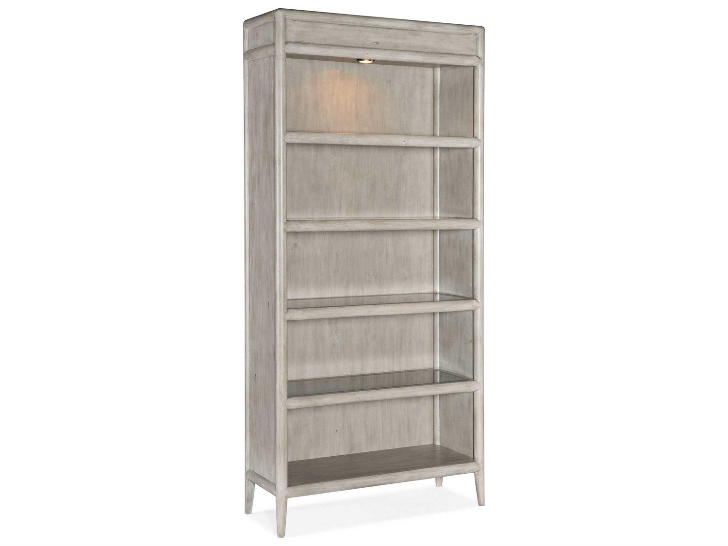 Hooker Furniture Work Your Way Grey Mink Bookcase