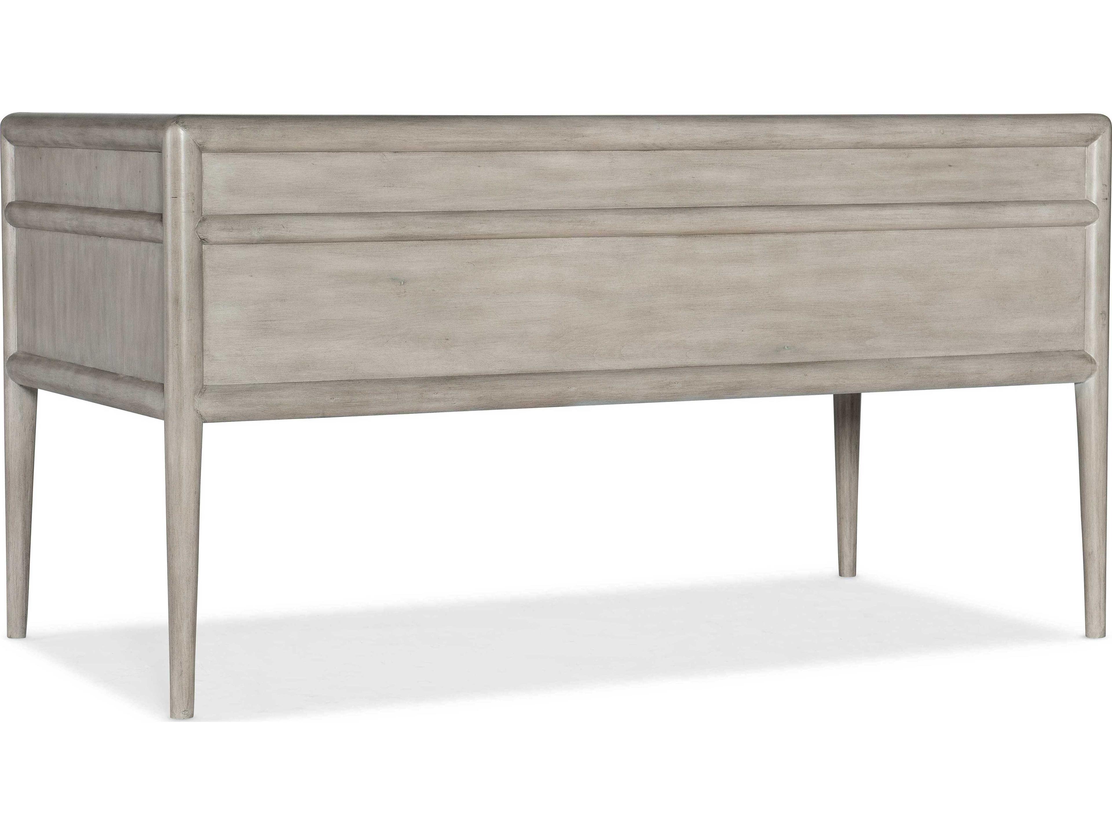 Hooker Furniture Work Your Way Burnham Grey Mink Alder Wood Writing Desk