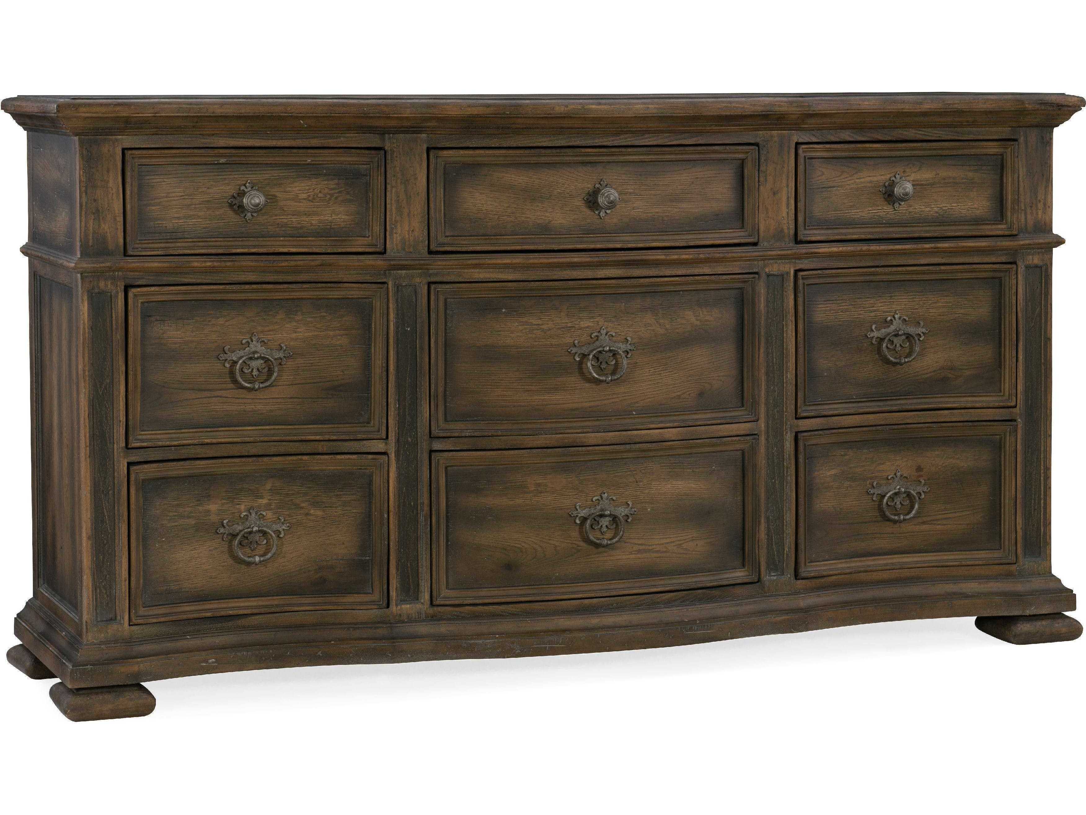 Hooker Furniture Hill Country 9-Drawers Cedar Wood Dresser