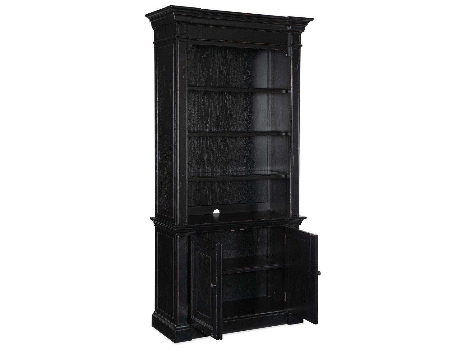 Hooker Furniture Work Your Way Black Bookcase