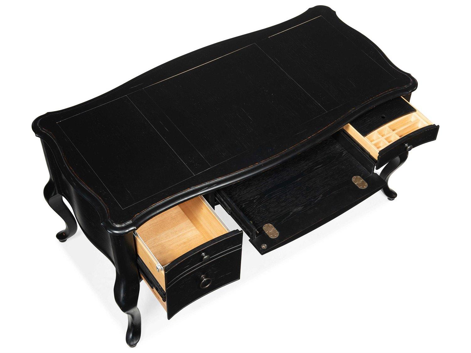 Luxecor Heritage Bristowe Black Writing Desk
