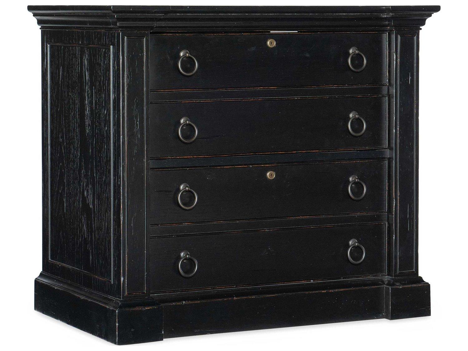Luxecor Heritage Black File Cabinet