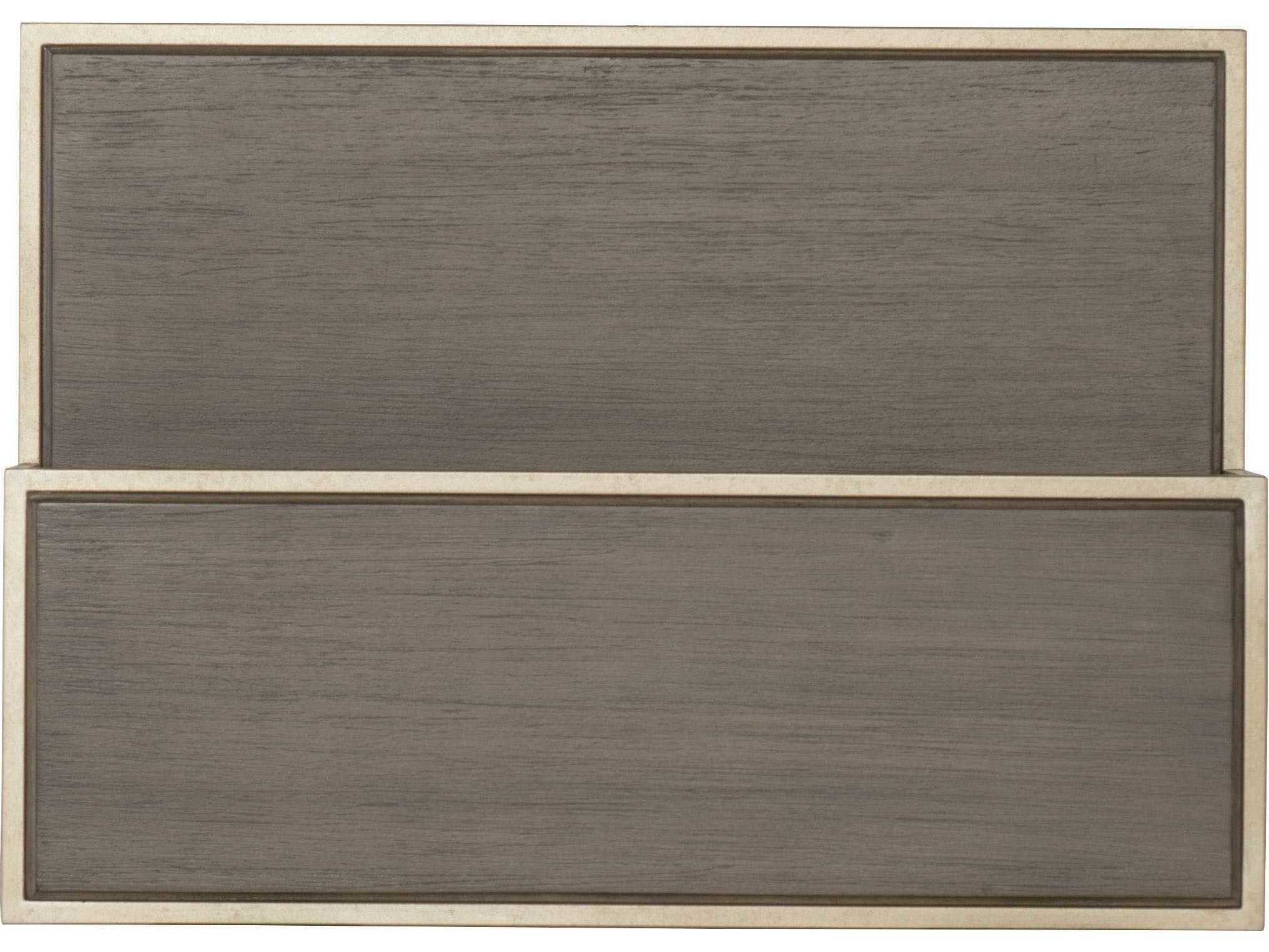 Hooker Furniture Elixir 1-Drawer Gray Rubberwood Nightstand