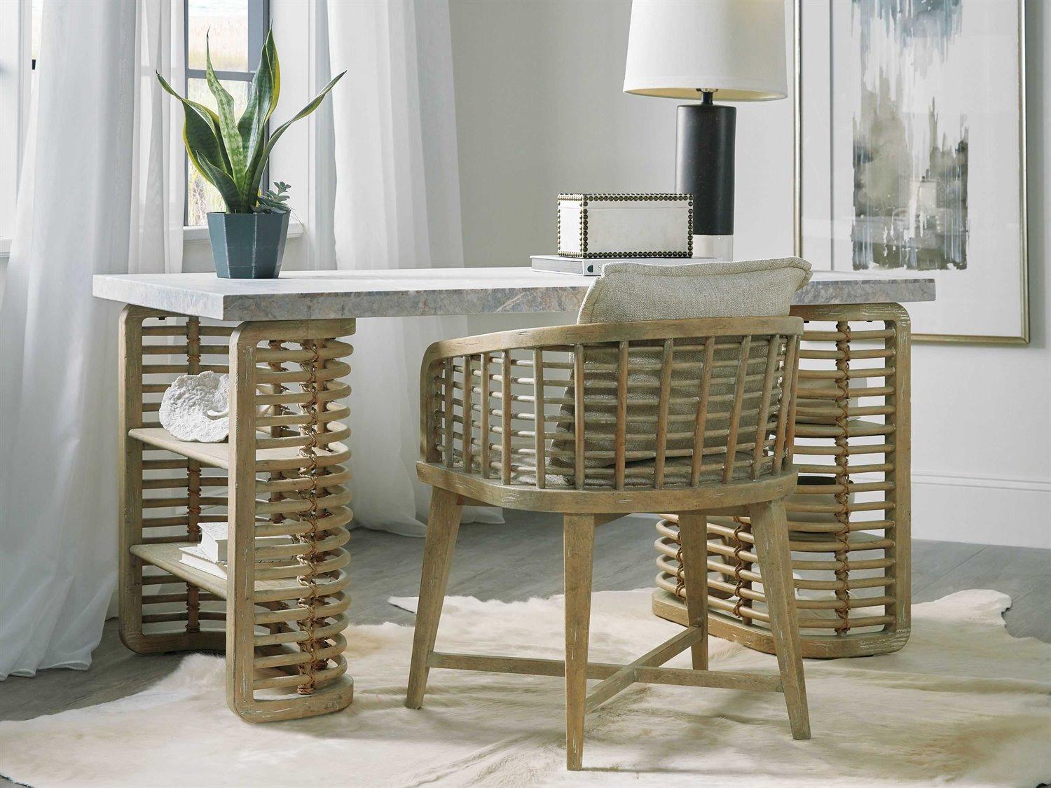 Hooker Furniture Surfrider Driftwood Brown Writing Desk