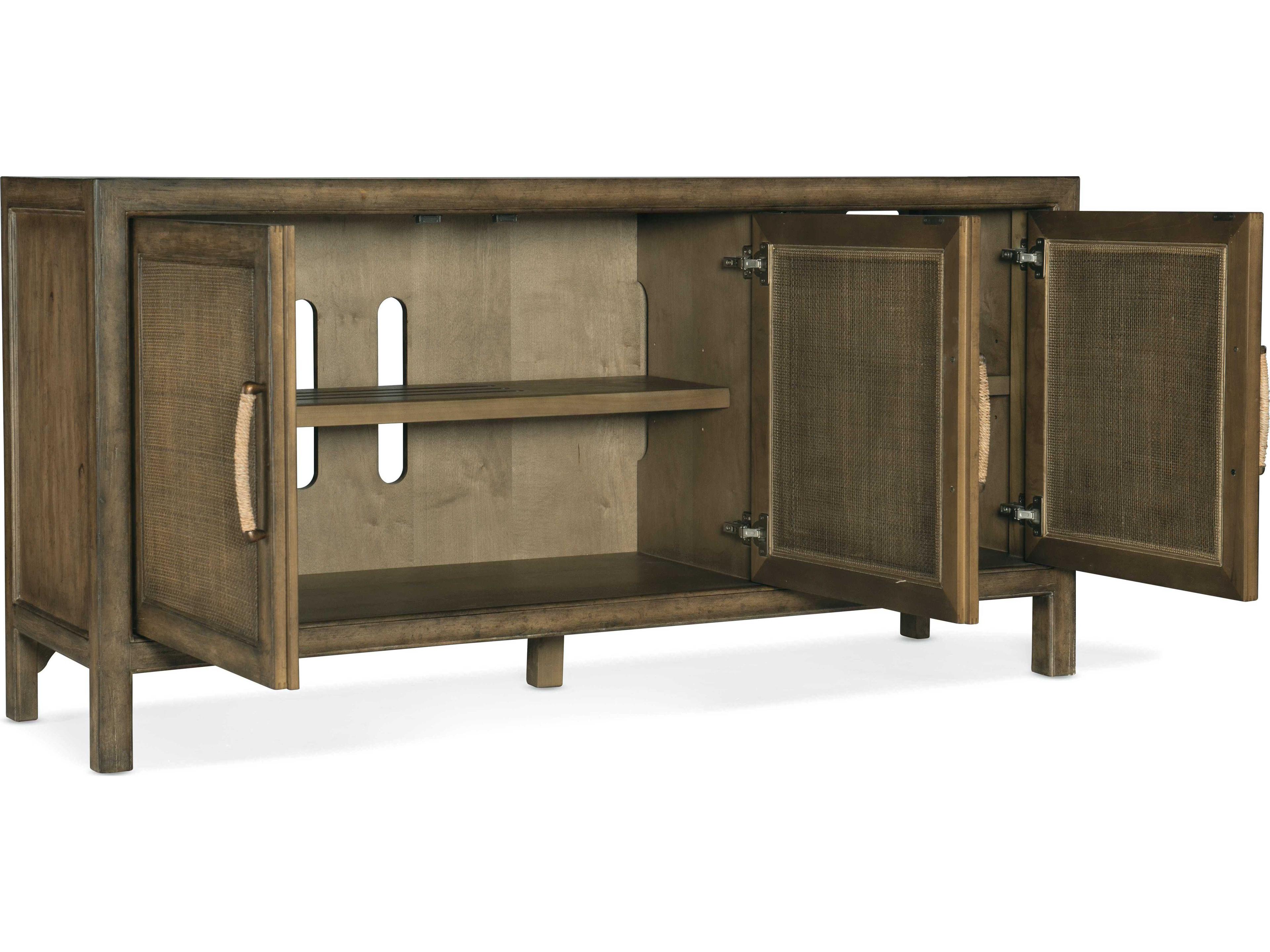 Hooker Furniture Sundance 64" Solid Wood Cliffside Media Console