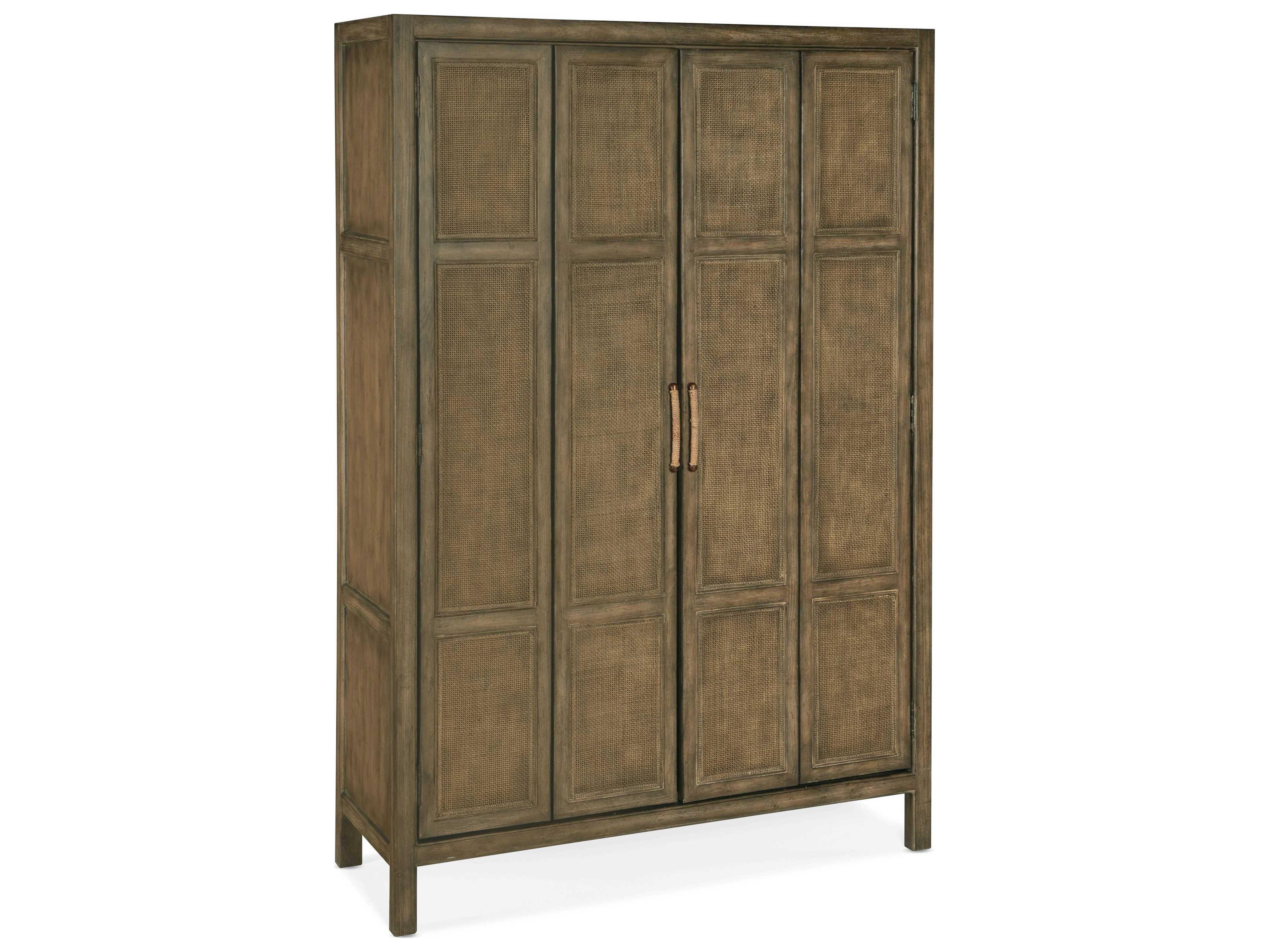 Hooker Furniture Sundance Brown Cliffside Wine Bar Cabinet