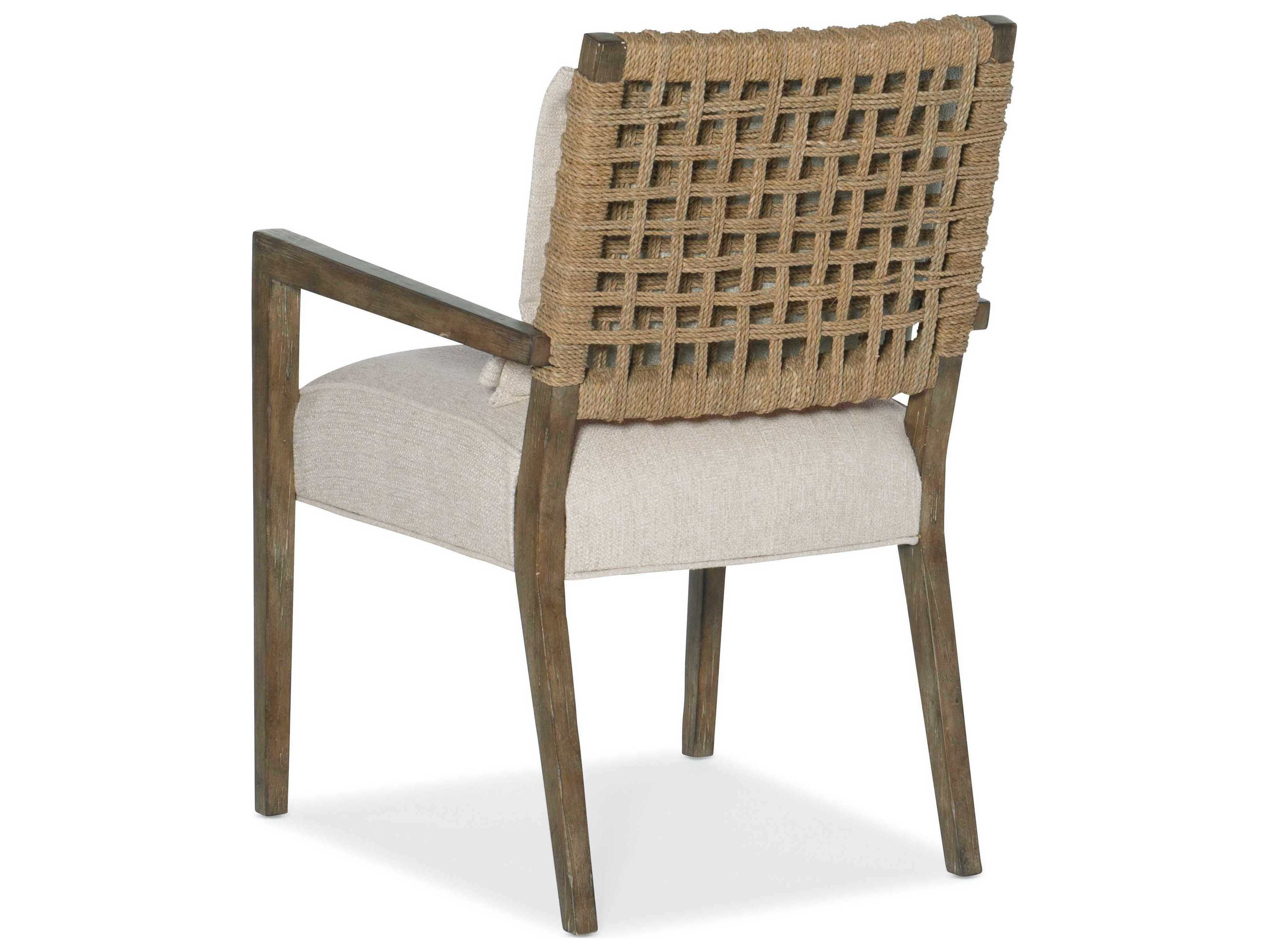 Hooker Furniture Sundance Beige Upholstered Arm Dining Chair