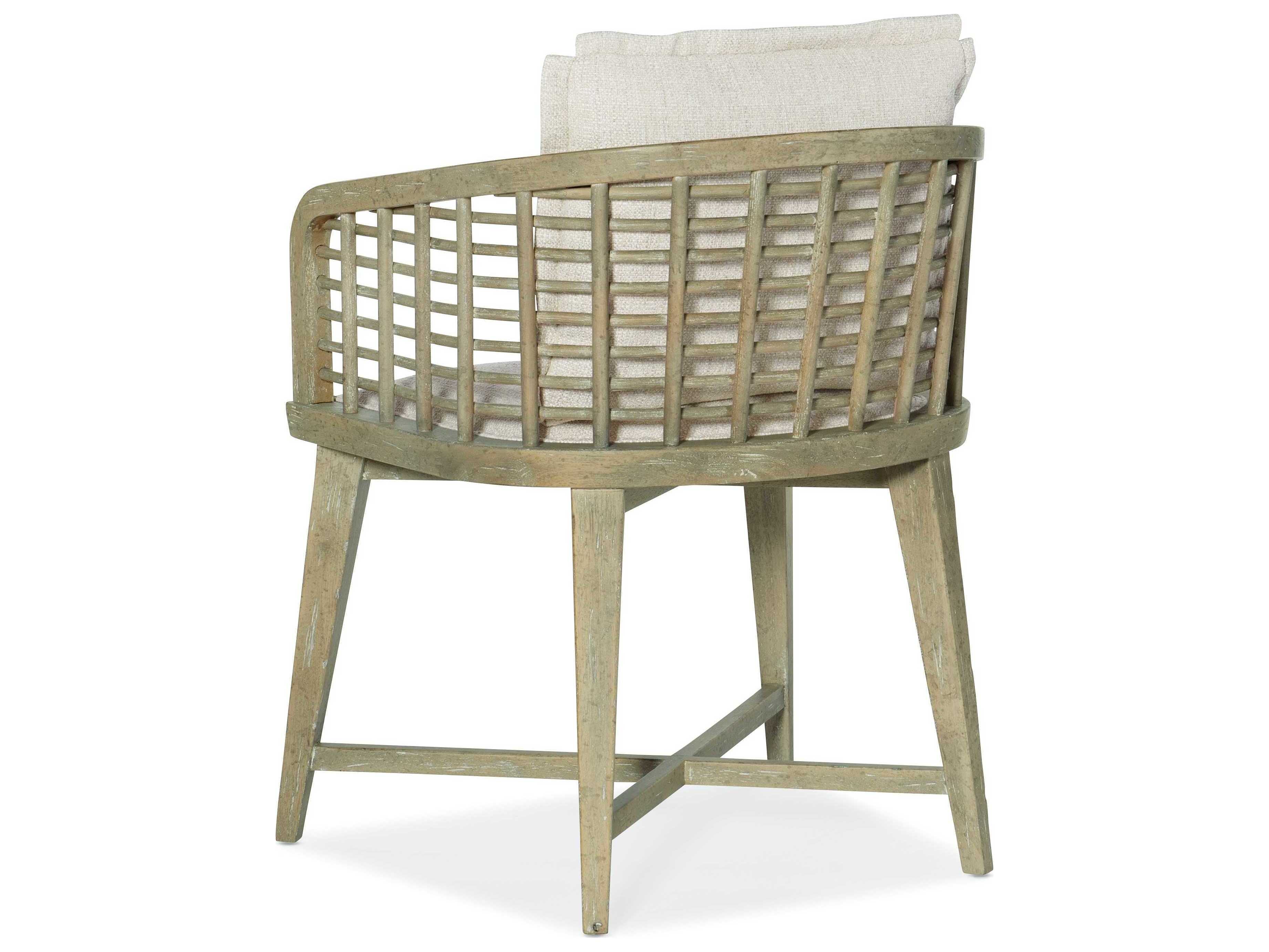 Hooker Furniture Surfrider Beige Upholstered Arm Dining Chair