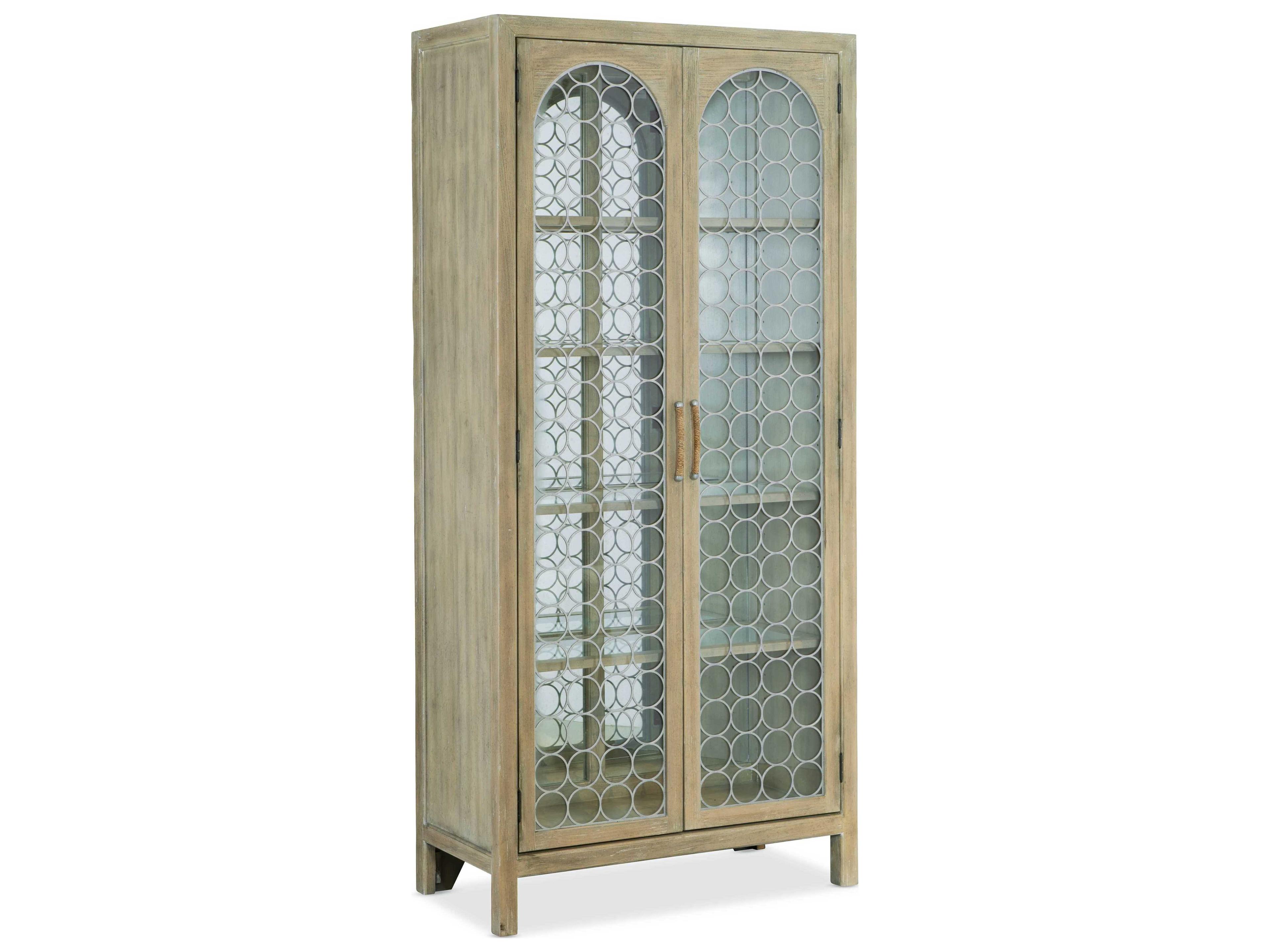 Hooker Furniture Surfrider Driftwood Display Cabinet