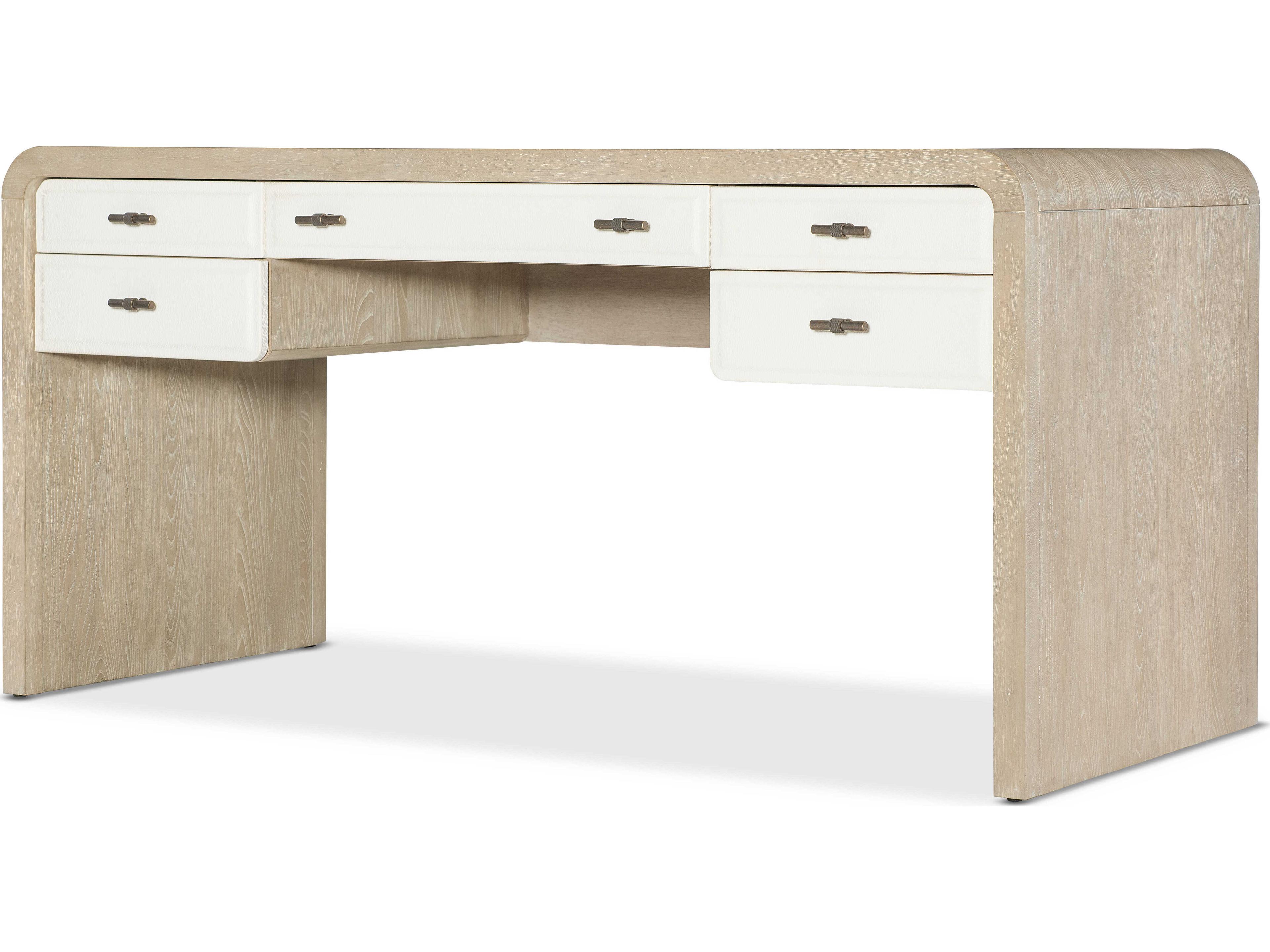 Hooker Furniture Brixton Oak Elm Wood Secretary Desk