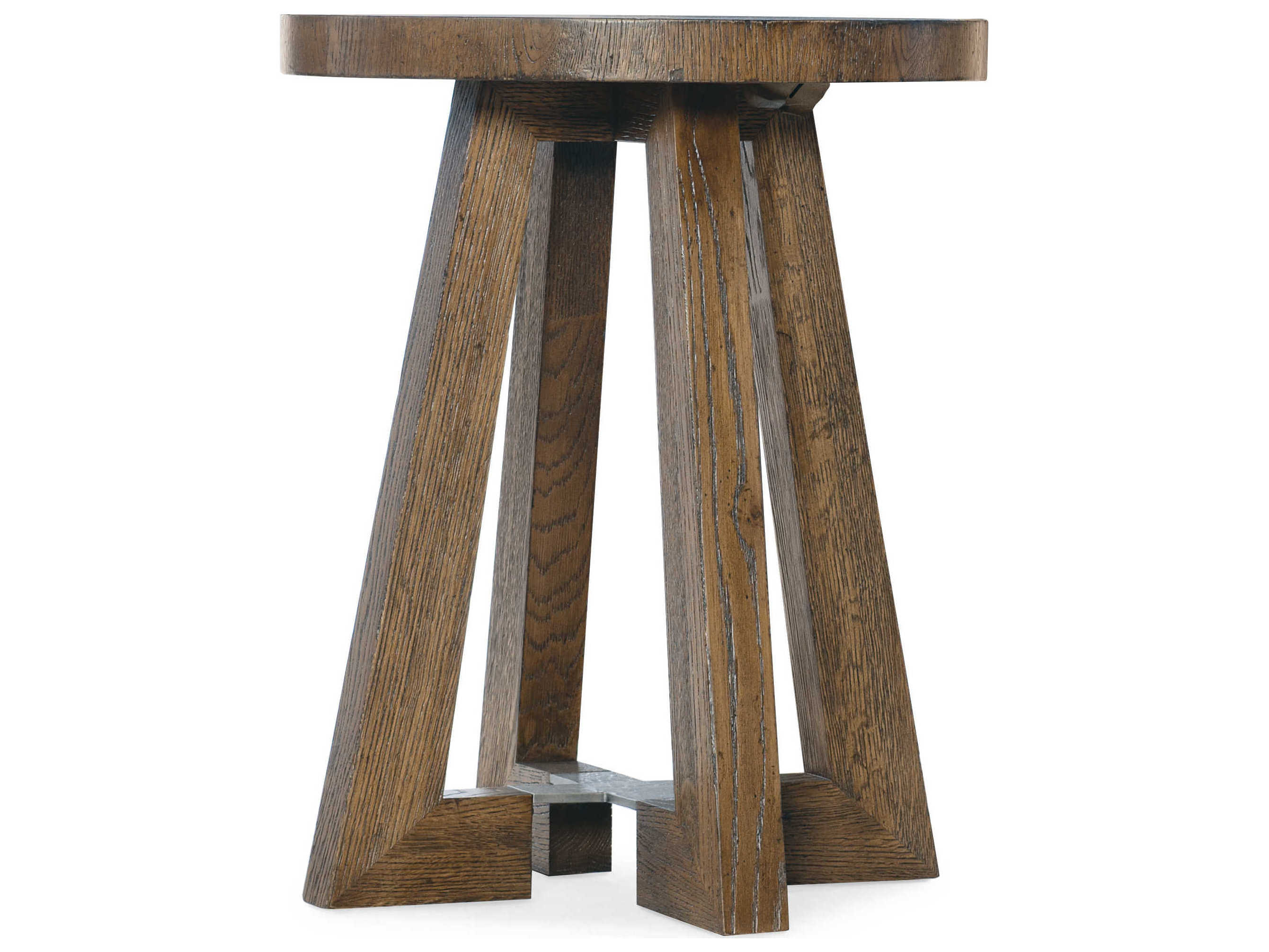 Hooker Furniture Chapman Round Wood Sorrel End Table