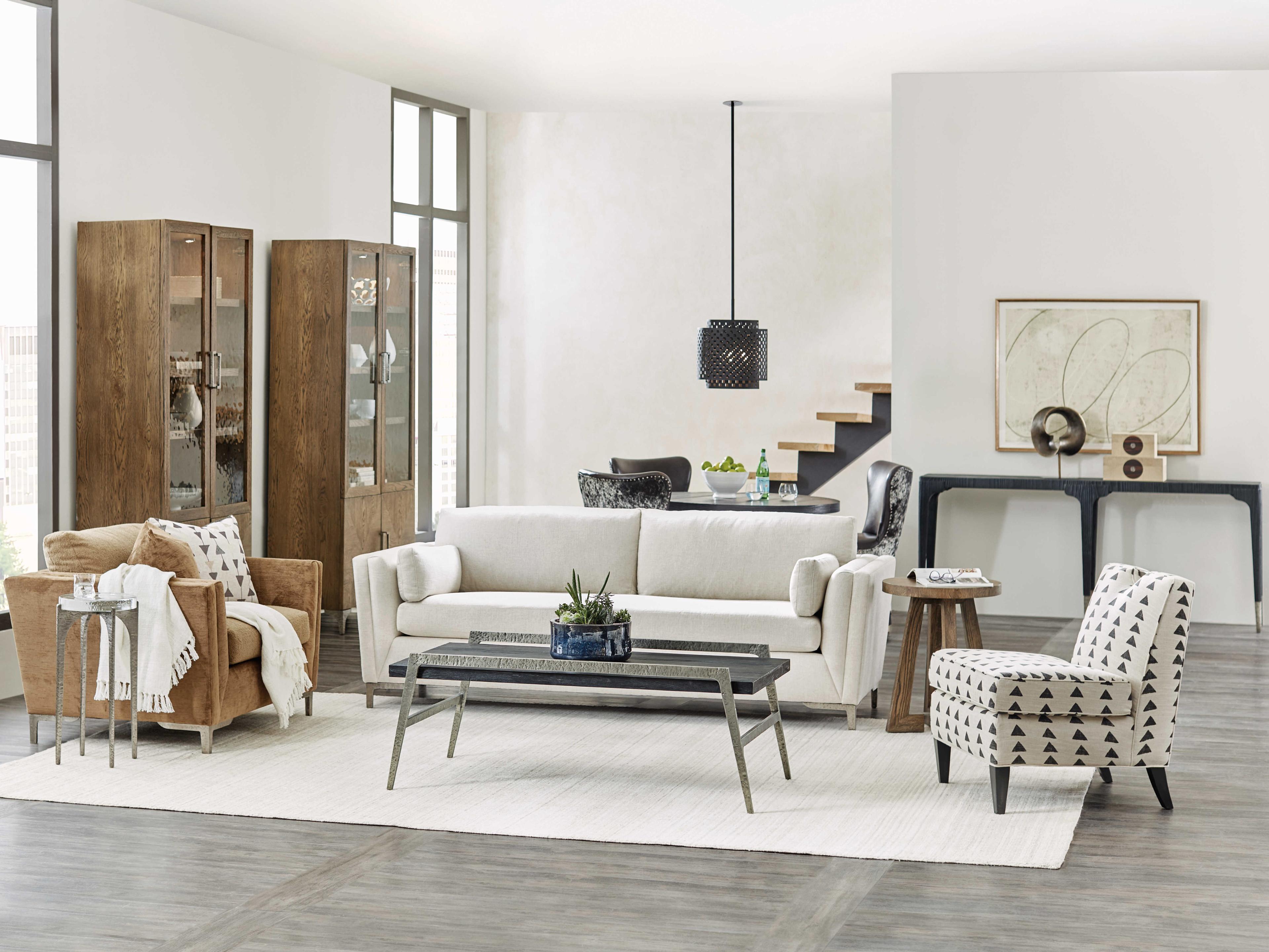 Hooker Furniture Chapman Round Wood Sorrel End Table