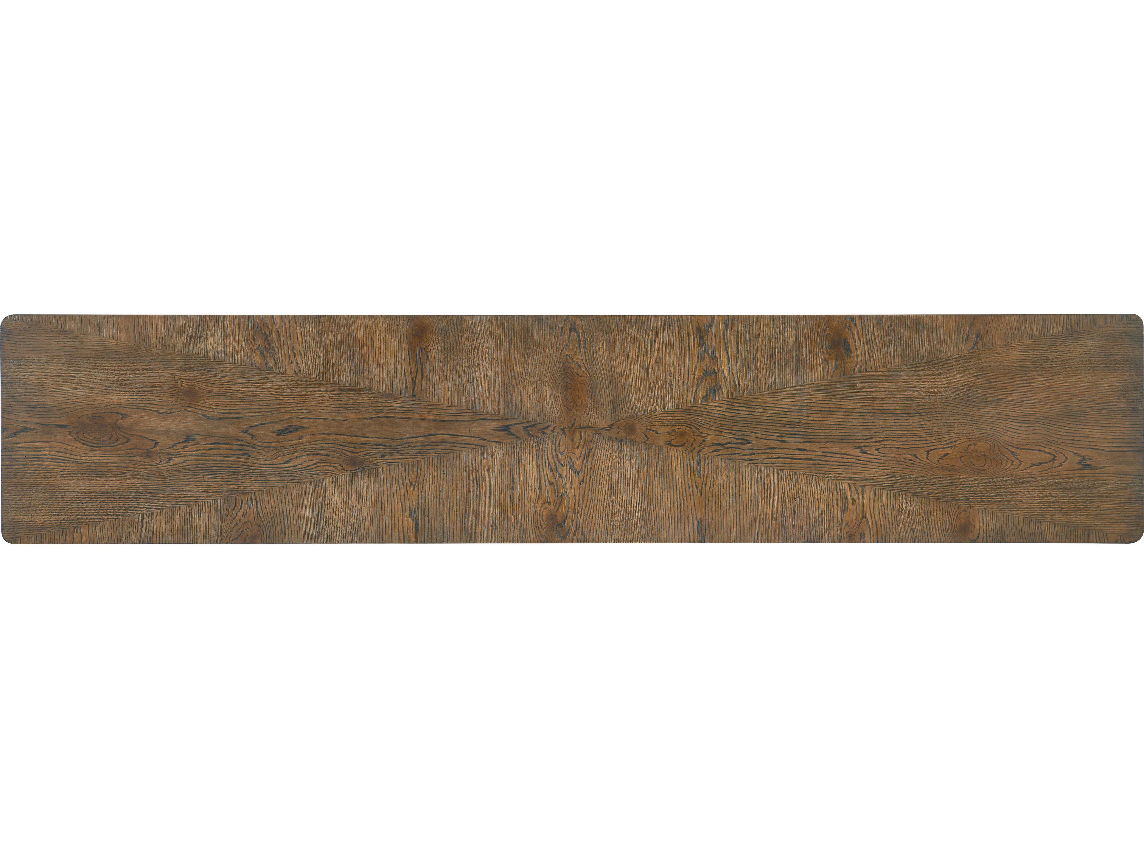 Hooker Furniture Chapman Rectangular Wood Sorrel Console Table