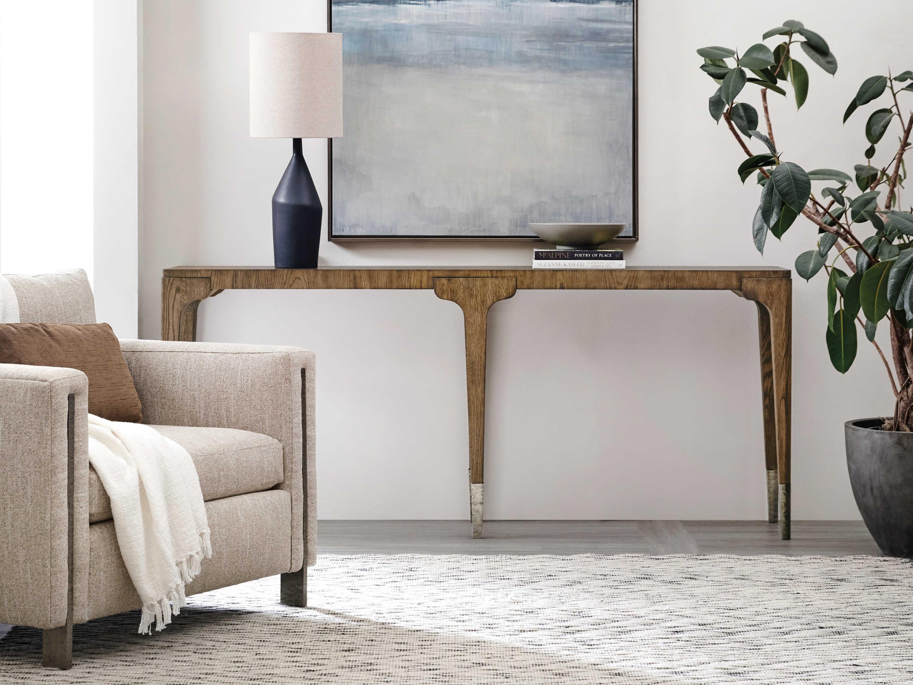 Hooker Furniture Chapman Rectangular Wood Sorrel Console Table