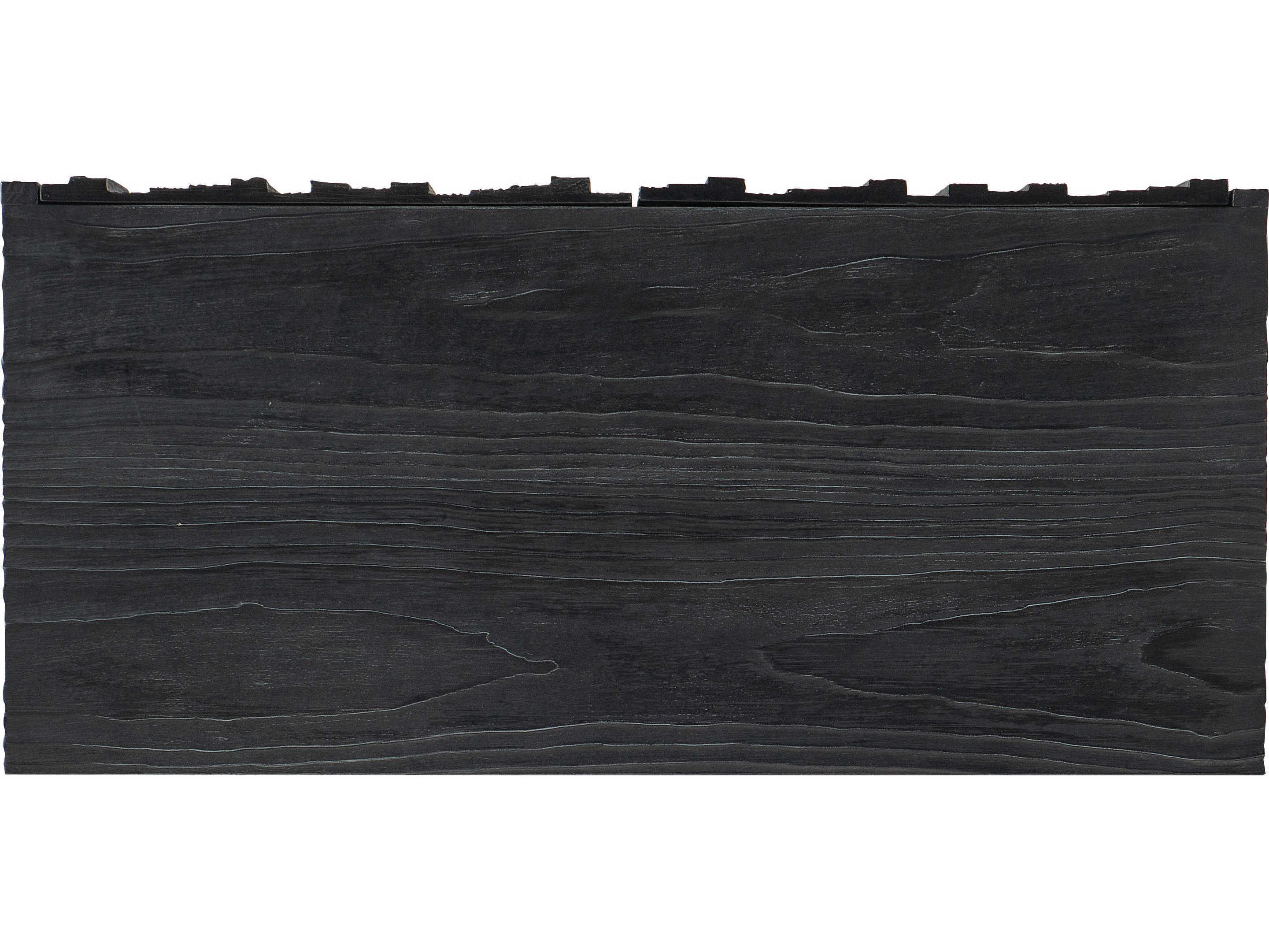 Hooker Furniture Chapman Black Pewter Pine Wood Accent Chest