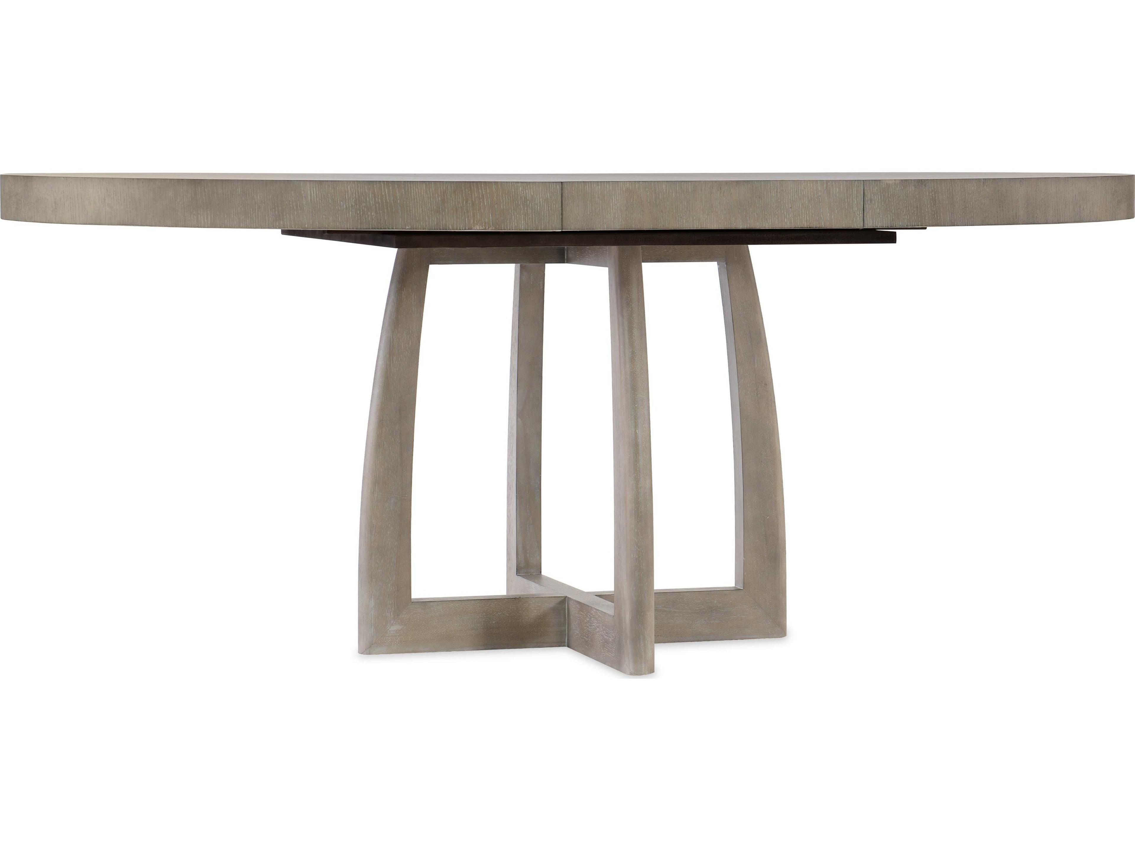 Hooker Furniture Affinity Extendable Round Wood Dining Table