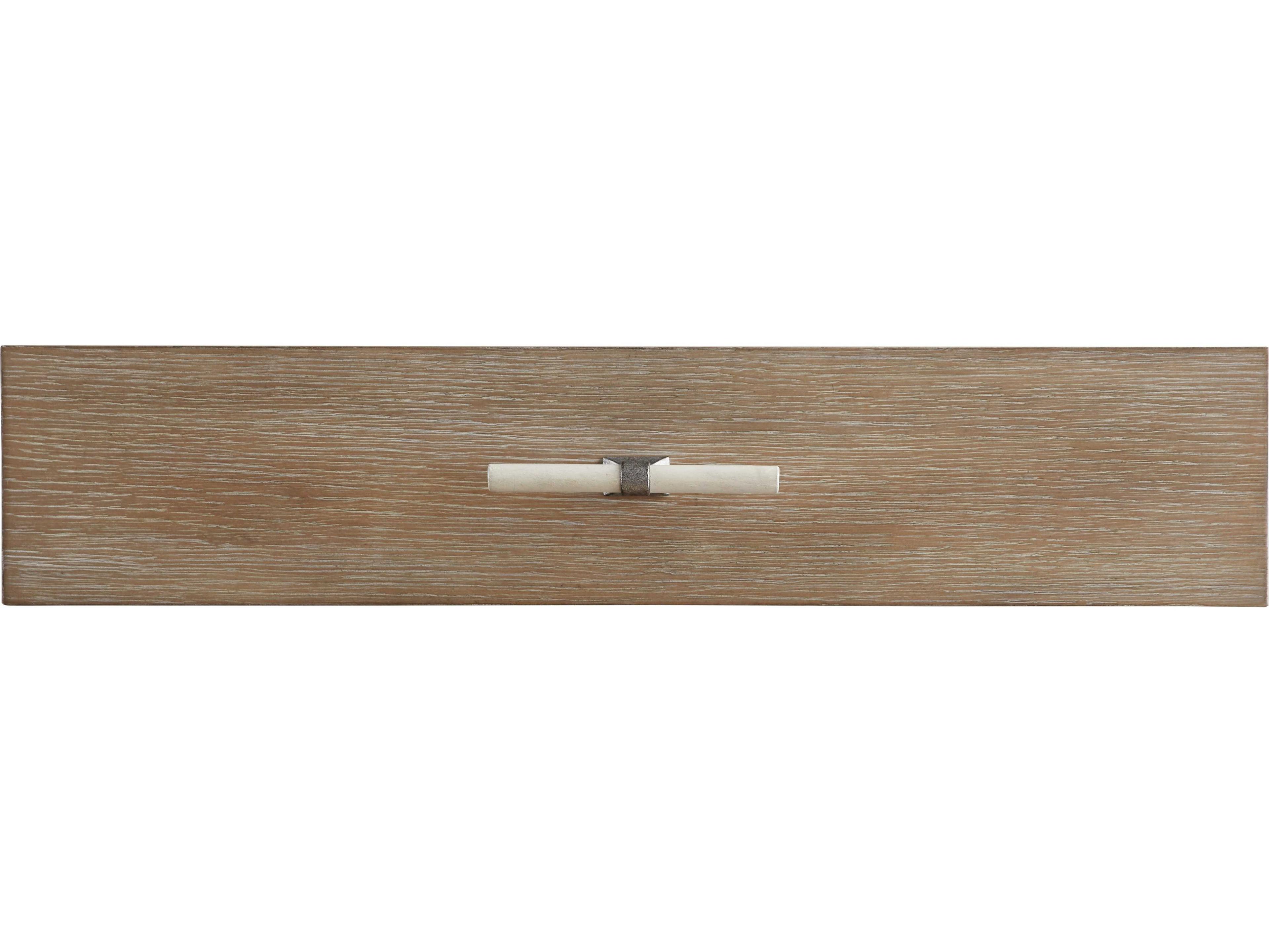 Luxecor Heritage 1-Drawer Gray Oak Wood Nightstand