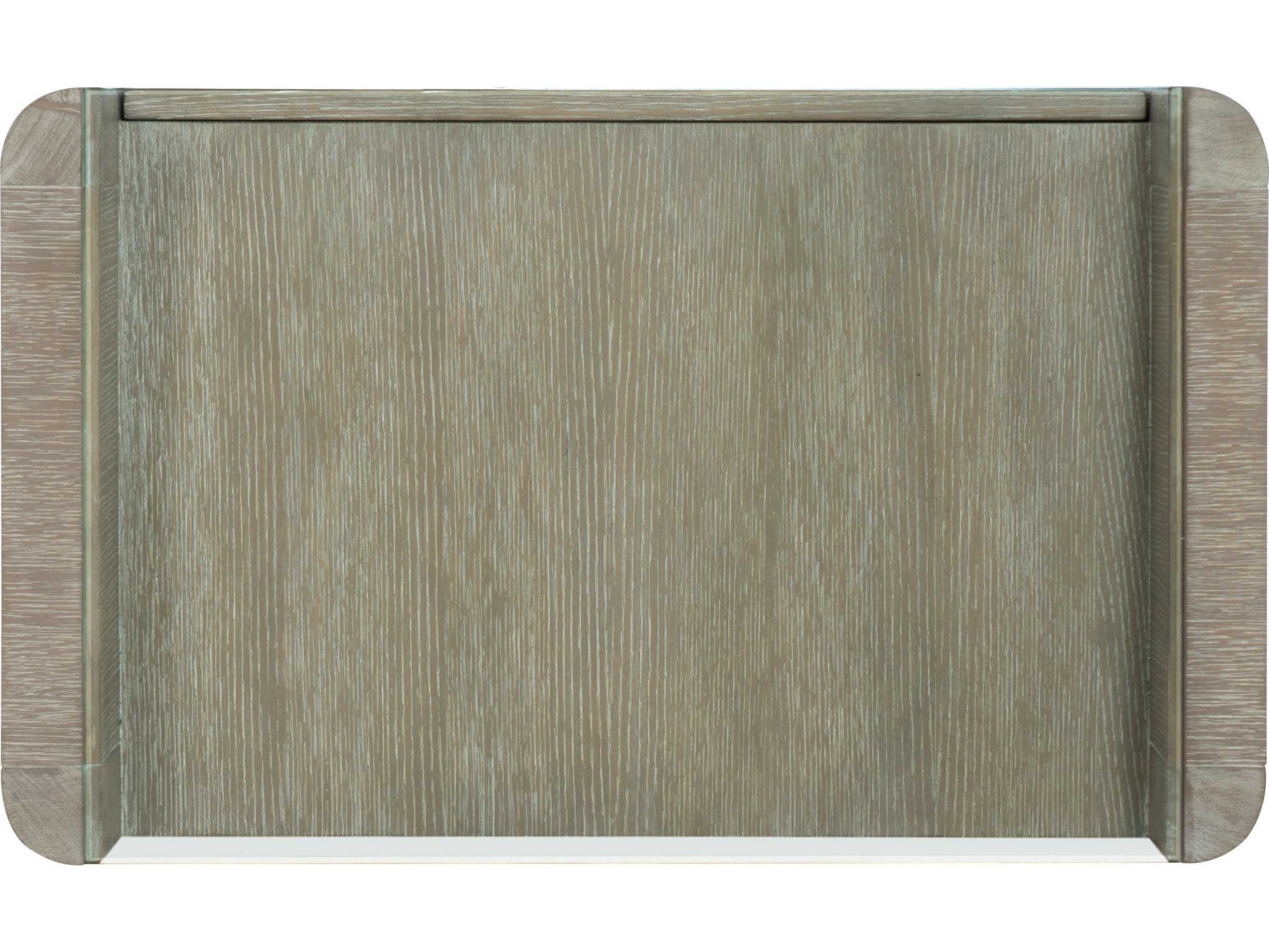 Luxecor Heritage 3-Drawers Gray Oak Wood Nightstand