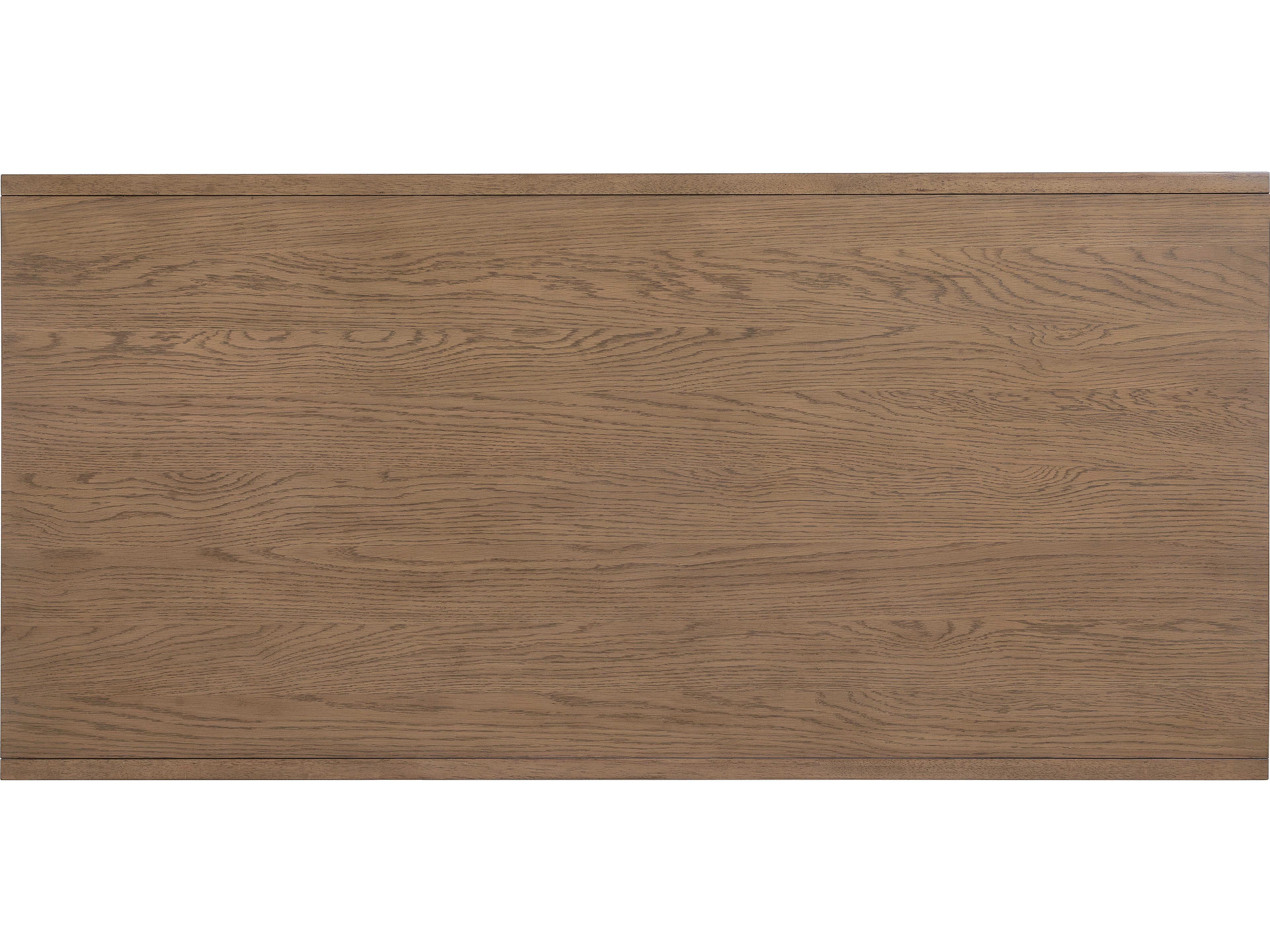 Hooker Furniture Sonnet Brown Oak Wood Writing Desk