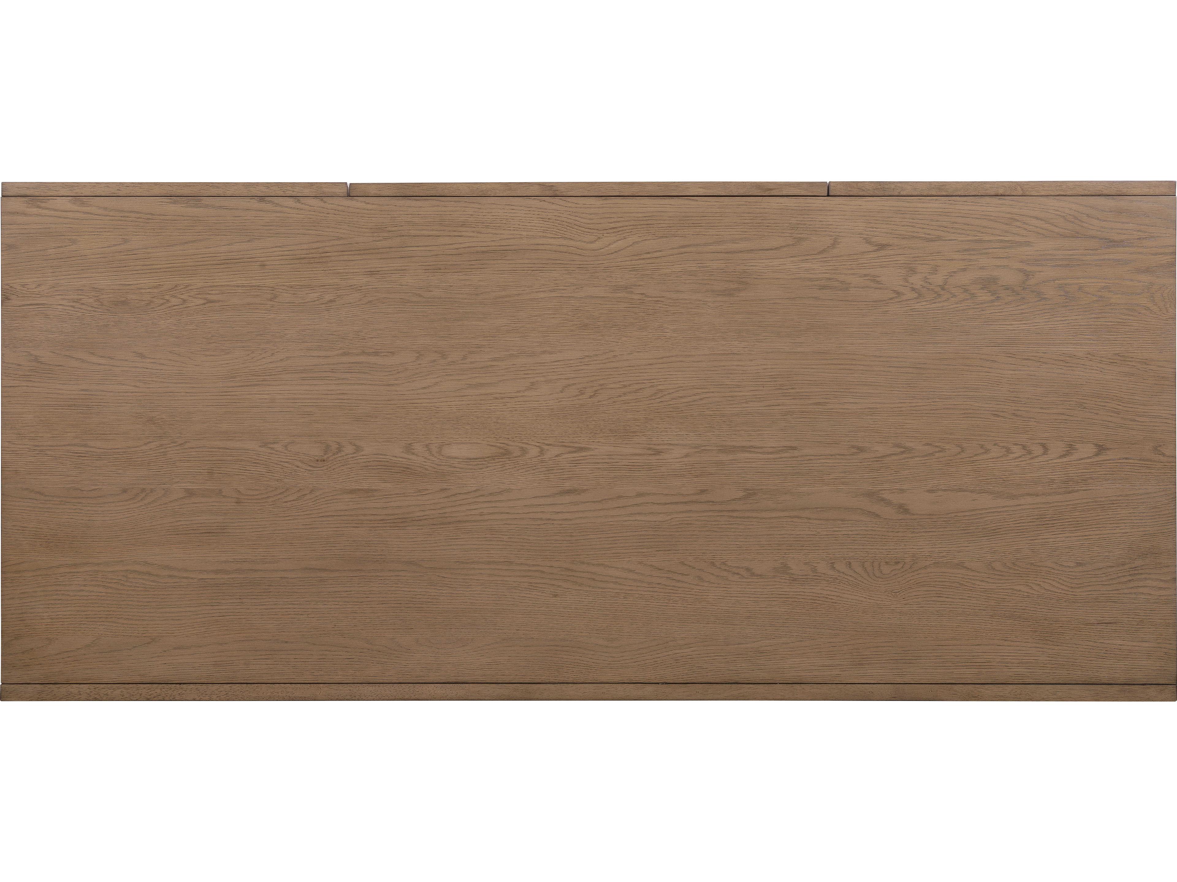 Luxecor Heritage Brown Oak Wood Executive Desk