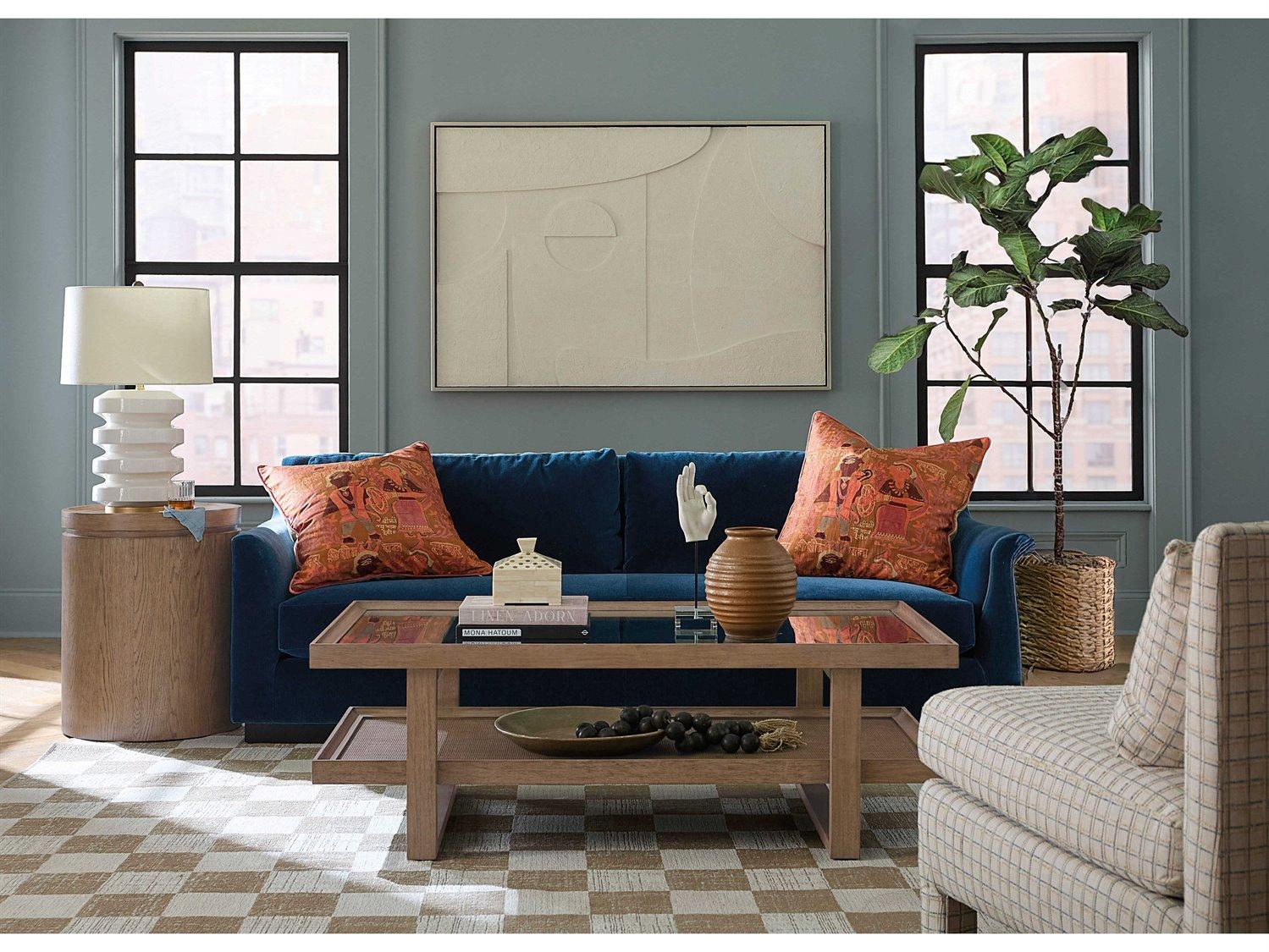 Hooker Furniture Sonnet Rectangular Glass Coffee Table