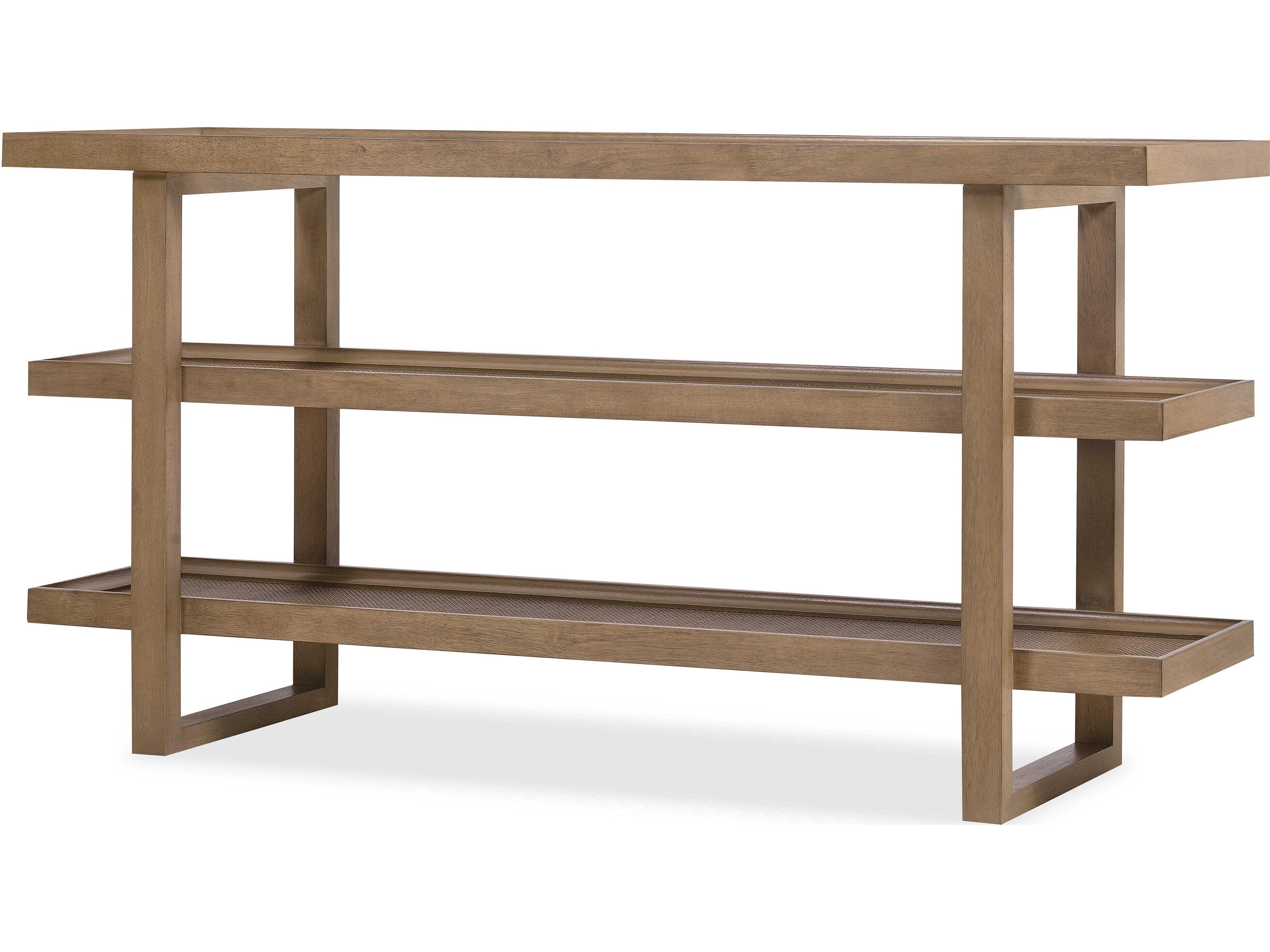 Hooker Furniture Sonnet Rectangular Glass Console Table