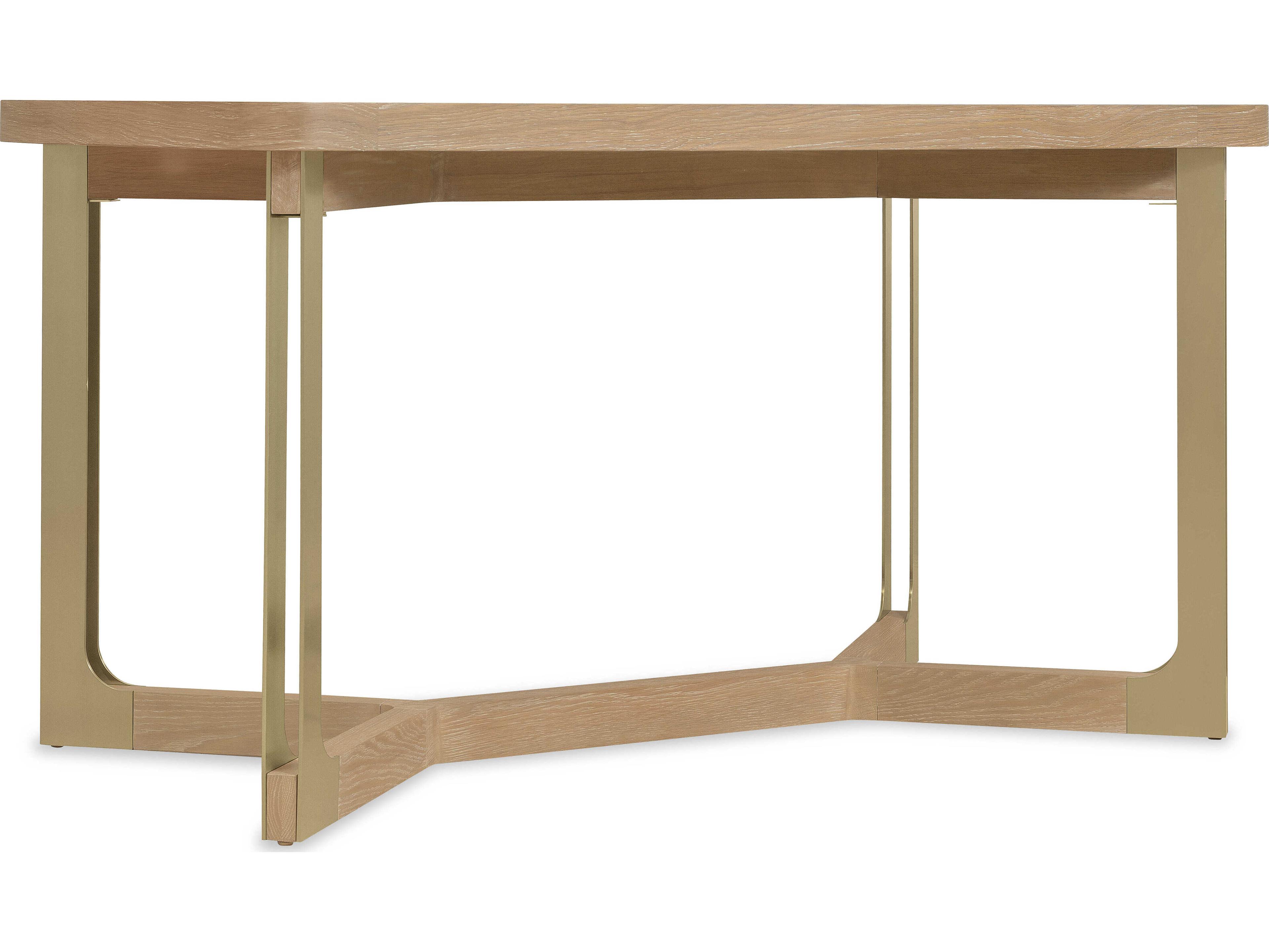 Hooker Furniture Banyon Bay Rectangular Wood Desert Oak Dining Table