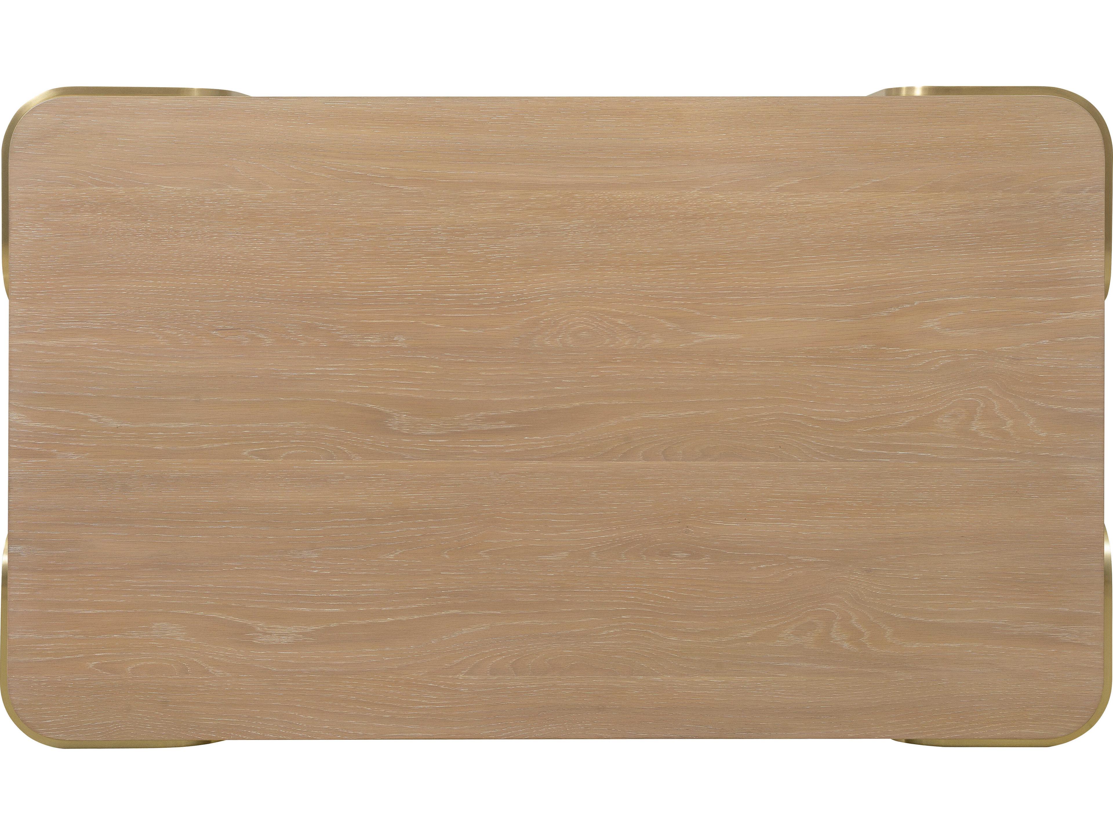 Hooker Furniture Banyon Bay Rectangular Wood Desert Oak Coffee Table