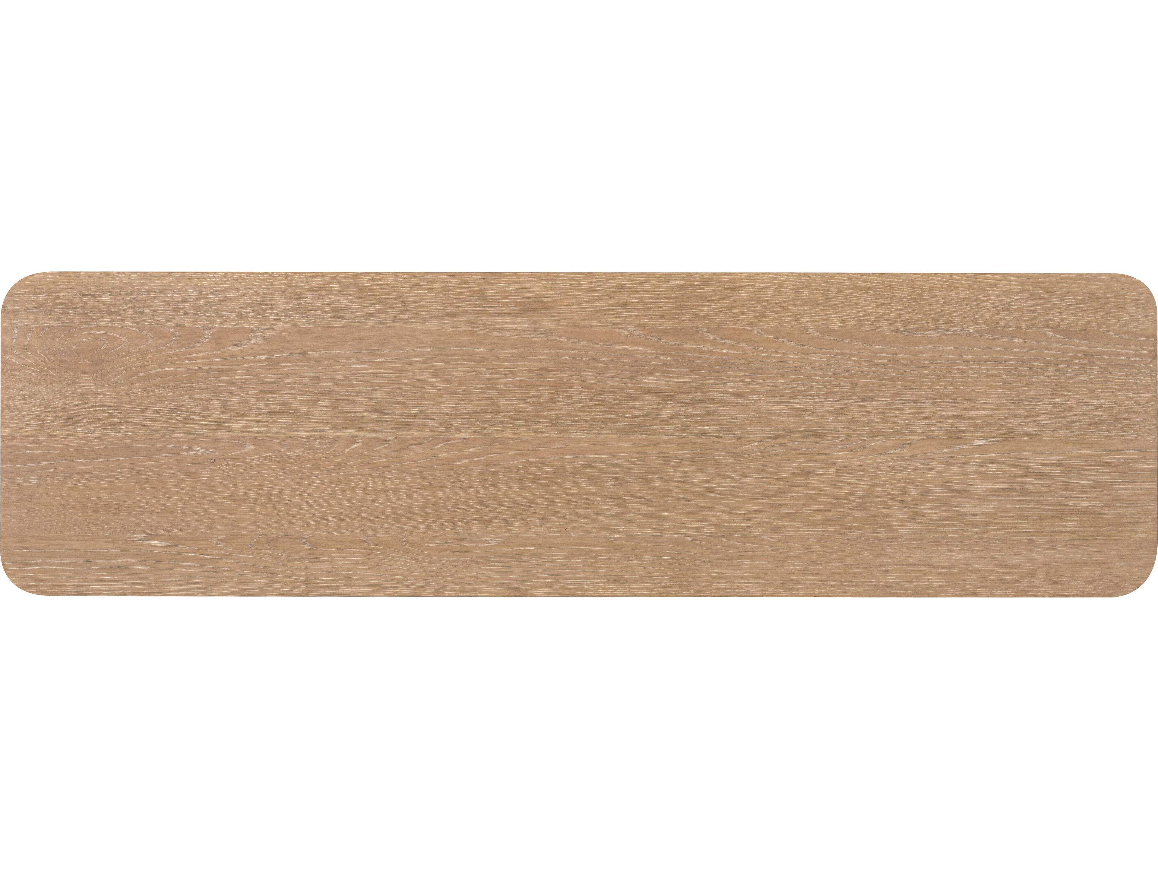 Hooker Furniture Banyon Bay Rectangular Wood Desert Oak Console Table