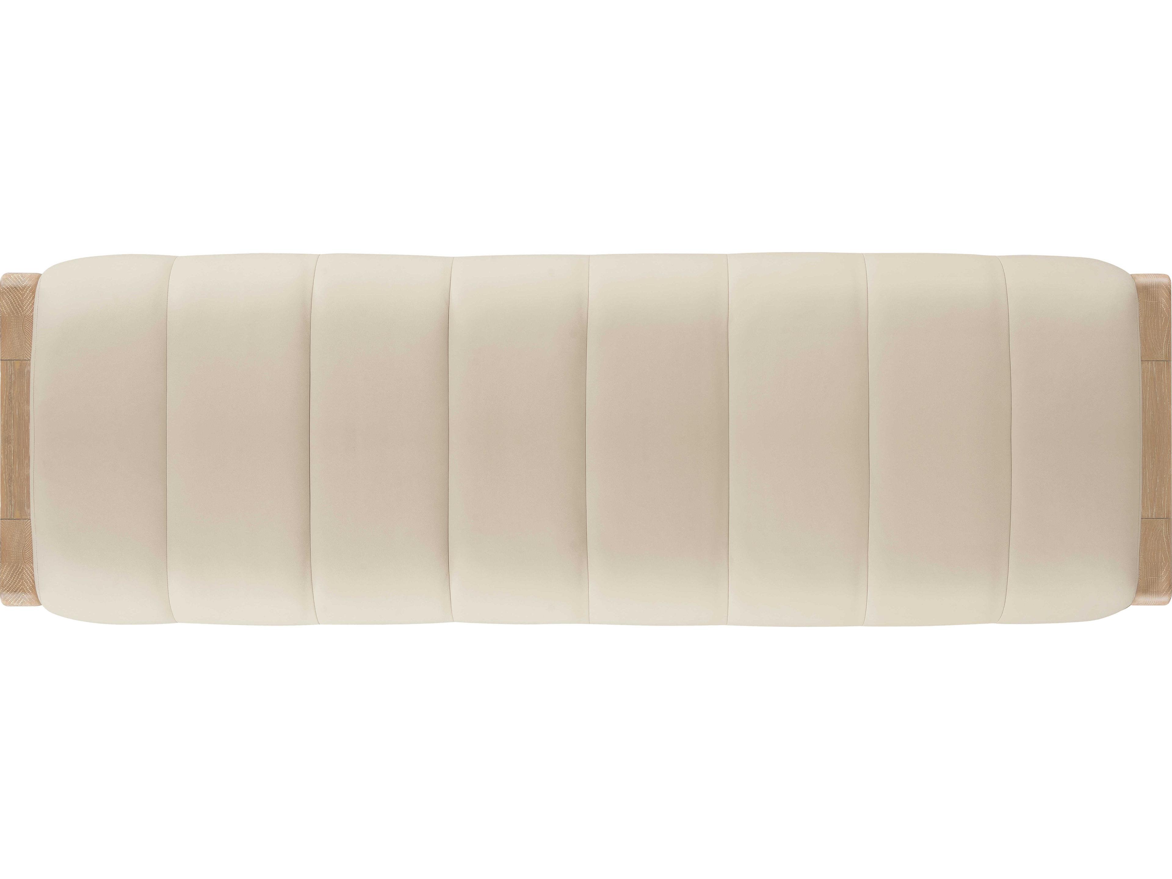 Hooker Furniture Banyon Bay Desert Oak Leather Accent Bench