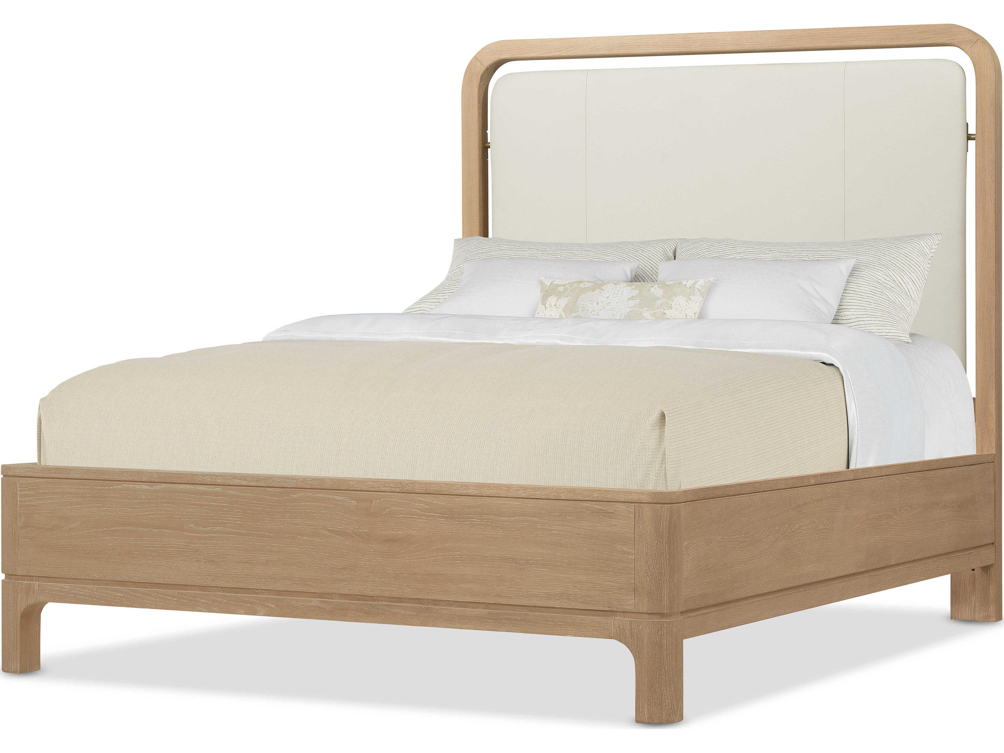 Hooker Furniture Banyon Bay Desert Oak Wood Queen Platform Bed