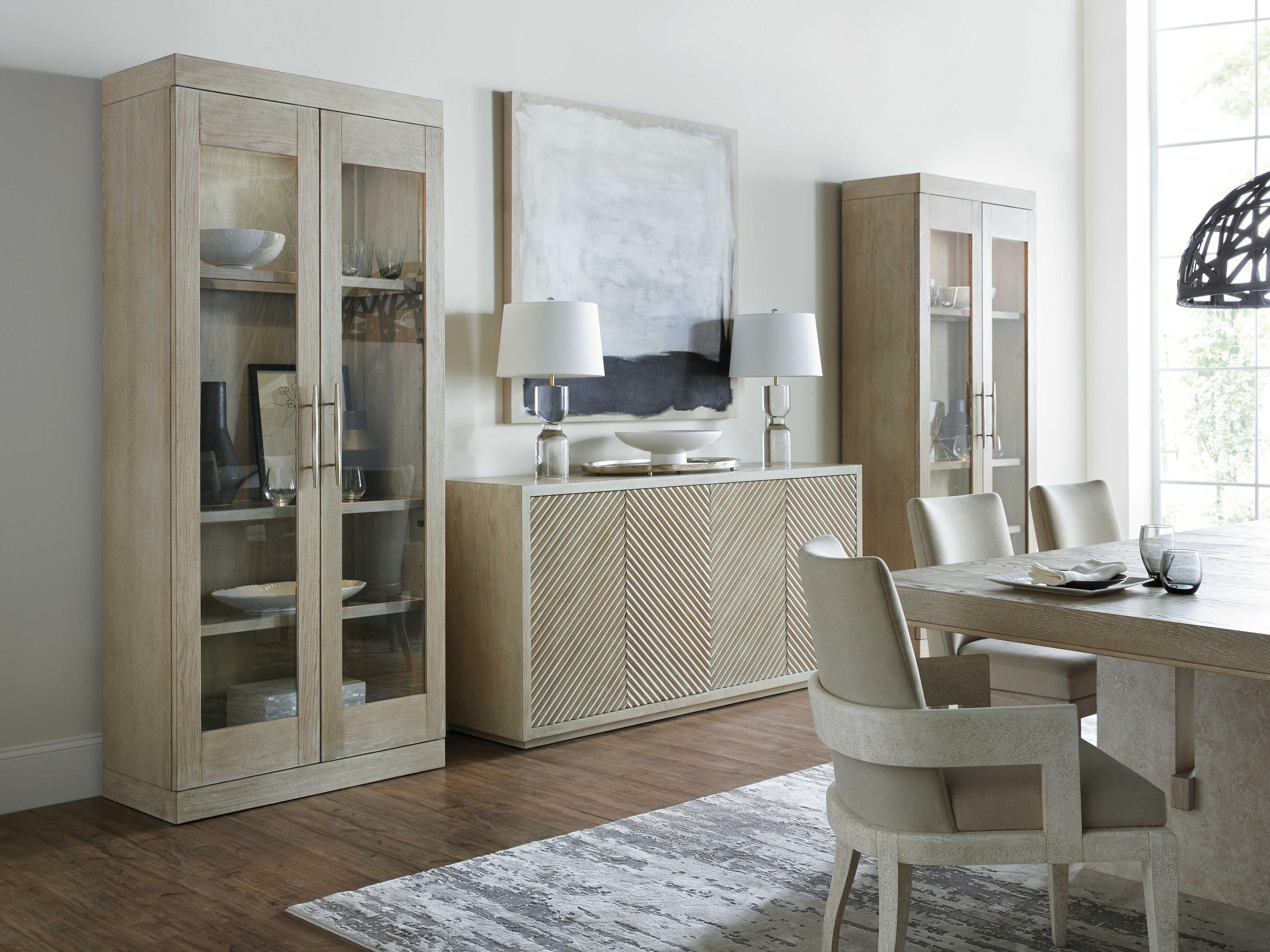 Hooker Furniture Cascade 72" Oak Wood Terrain Credenza Sideboard