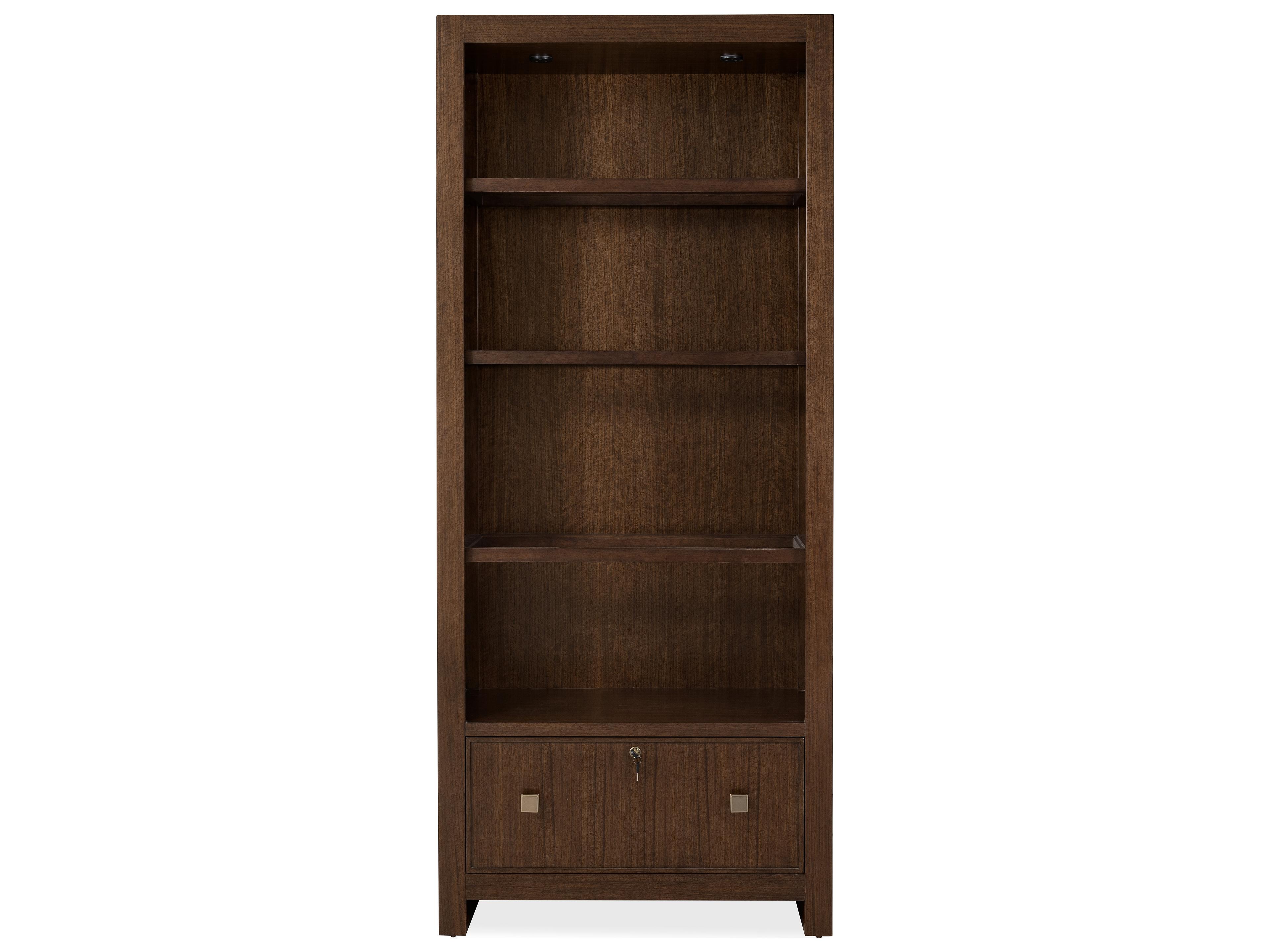 Hooker Furniture Archives Darkwood Bookcase