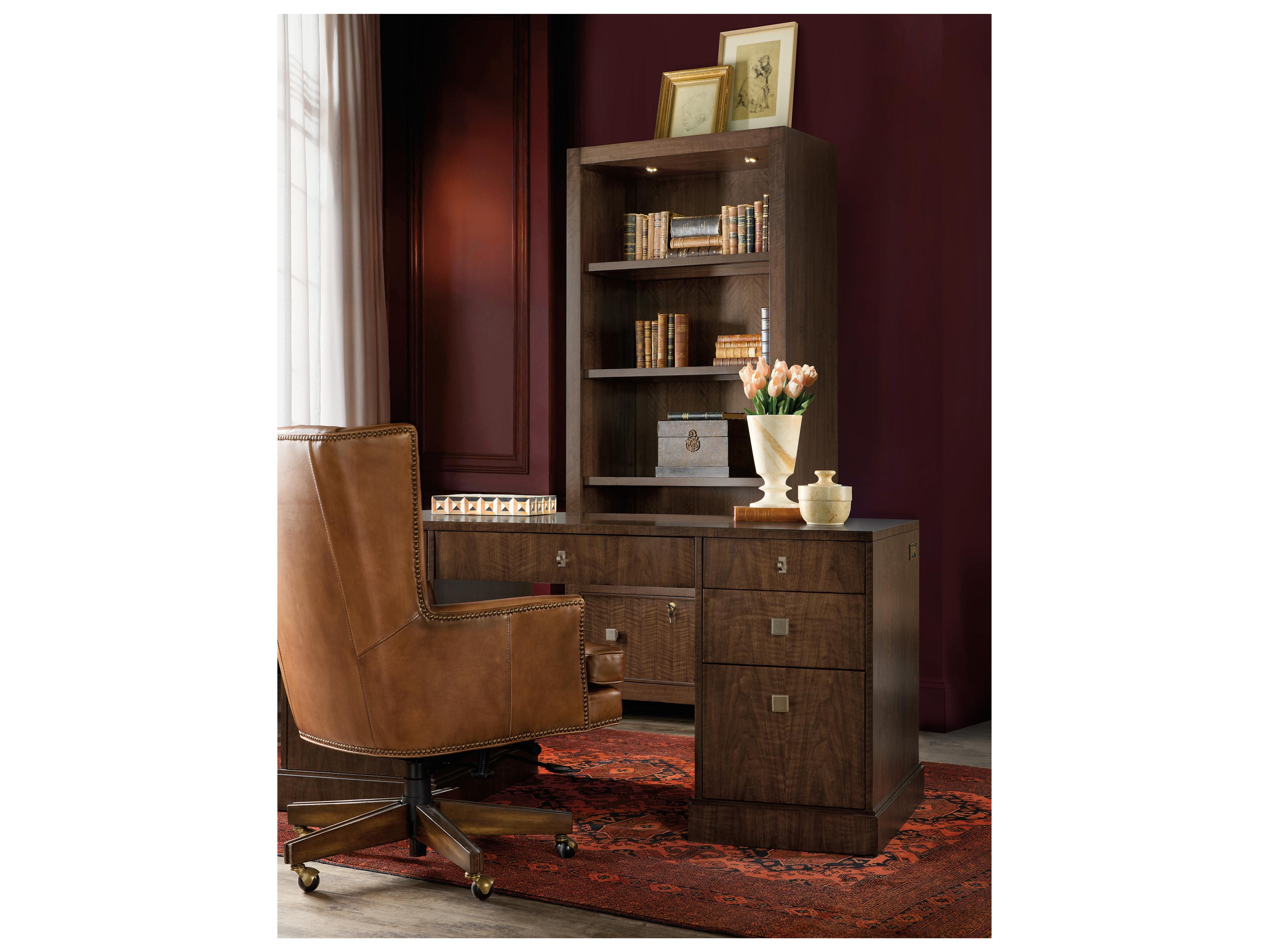Hooker Furniture Archives Darkwood Bookcase
