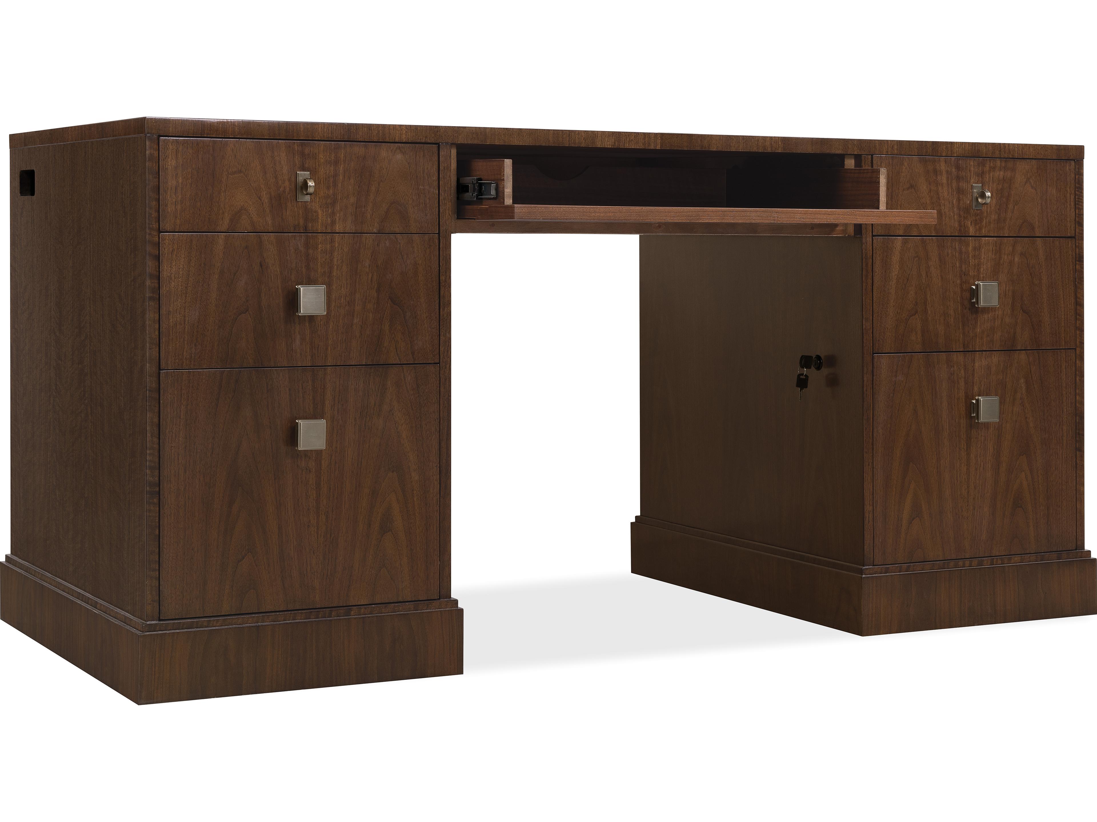 Hooker Furniture Archives Darkwood Executive Desk