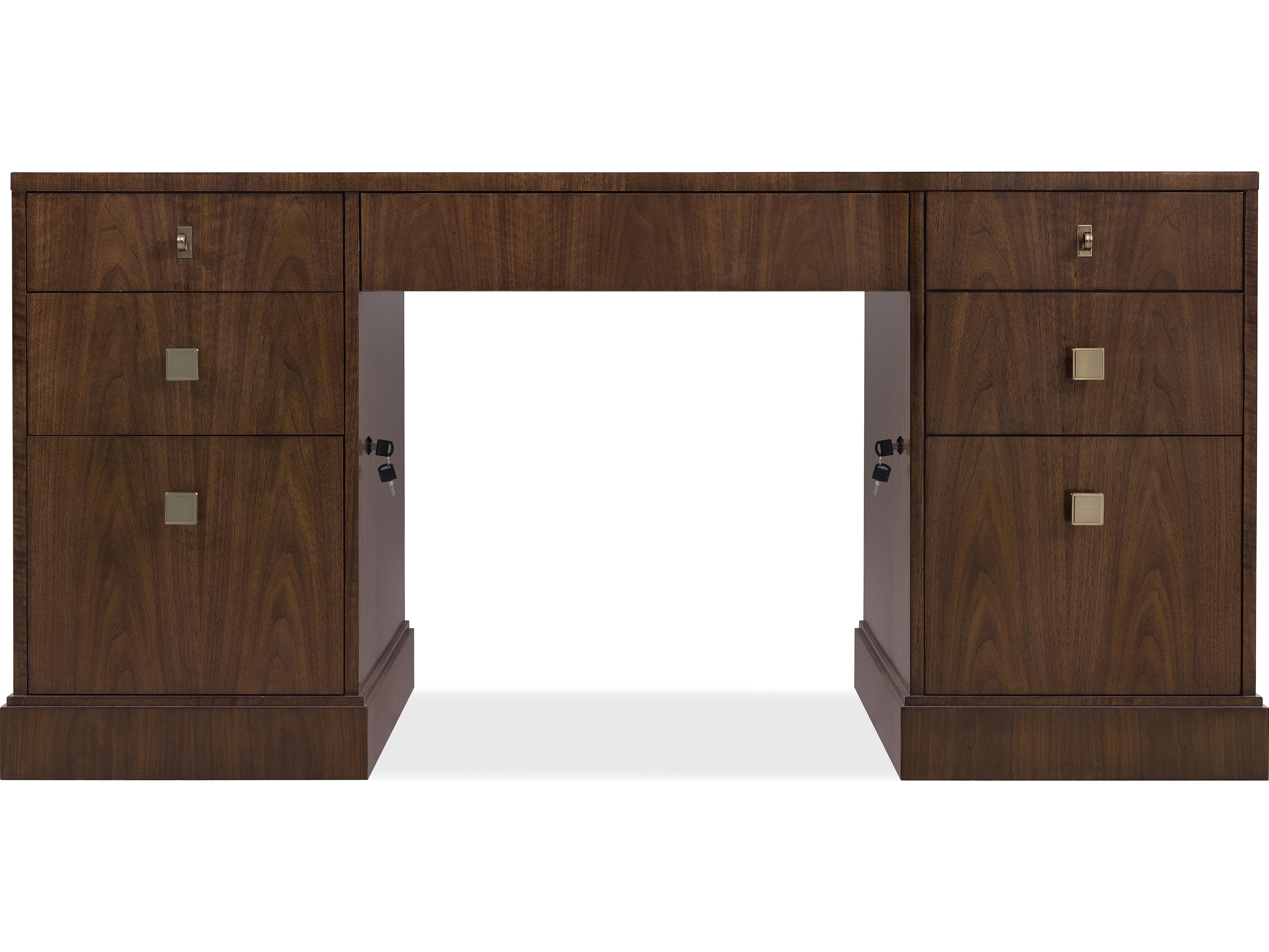Hooker Furniture Archives Darkwood Executive Desk