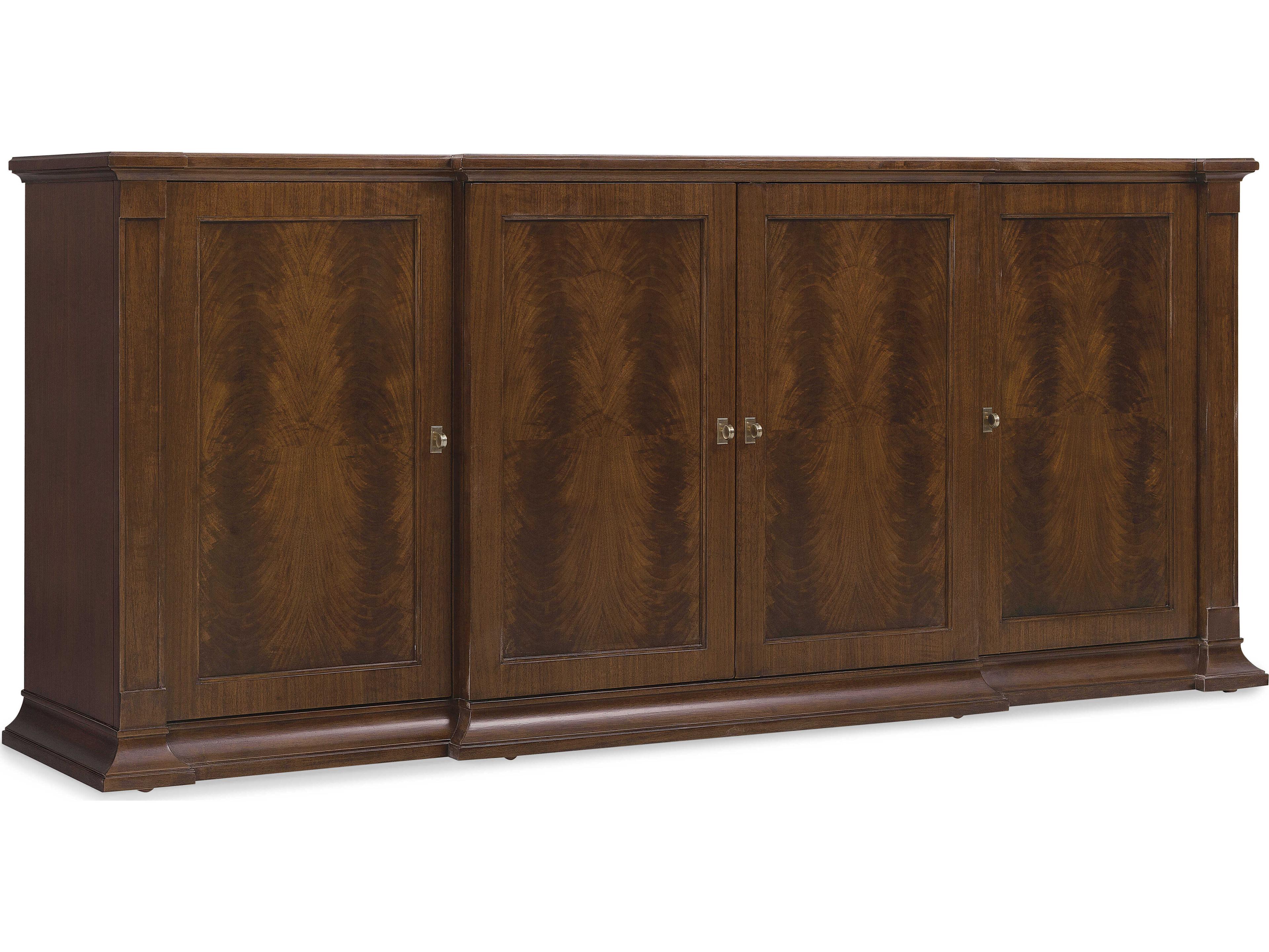 Hooker Furniture Archives 81" Oak Wood Sideboard