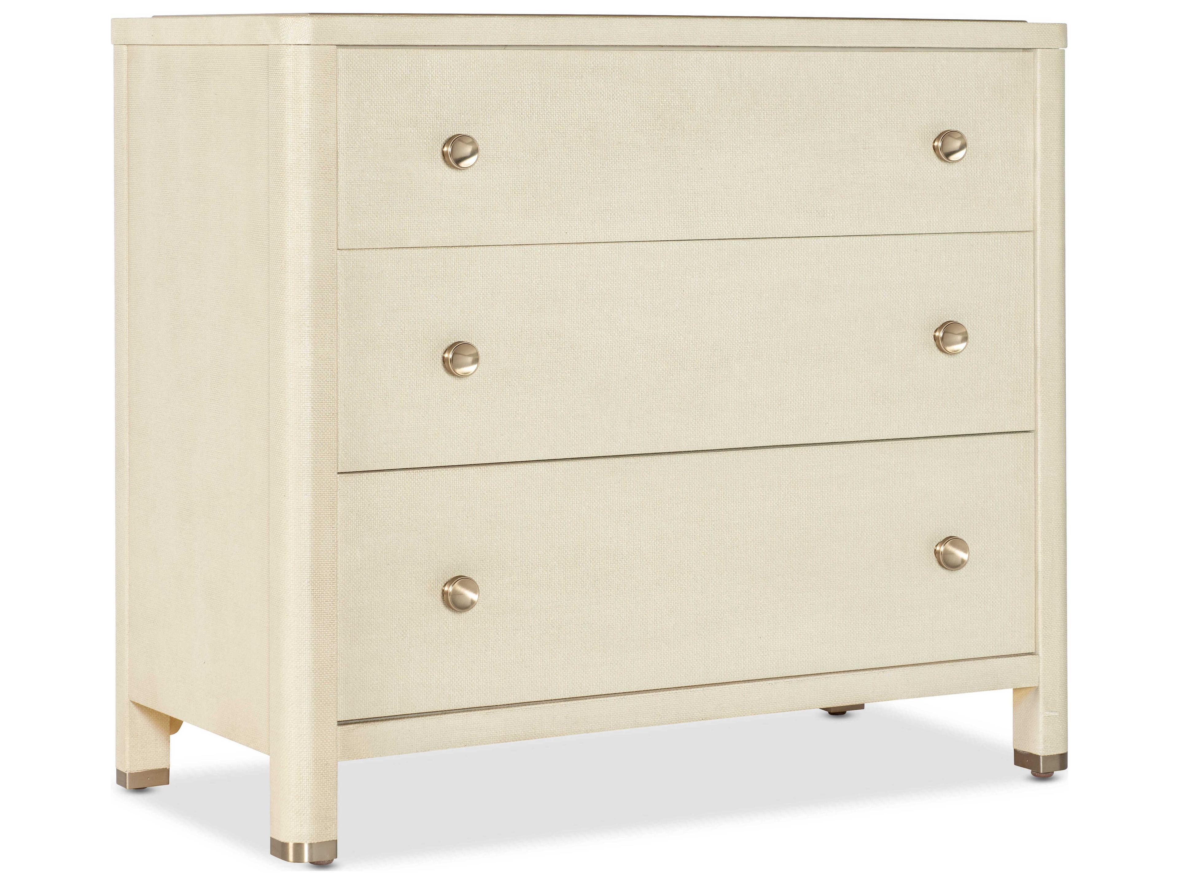 Hooker Furniture Archives 3-Drawers Brown Cedar Wood Dresser