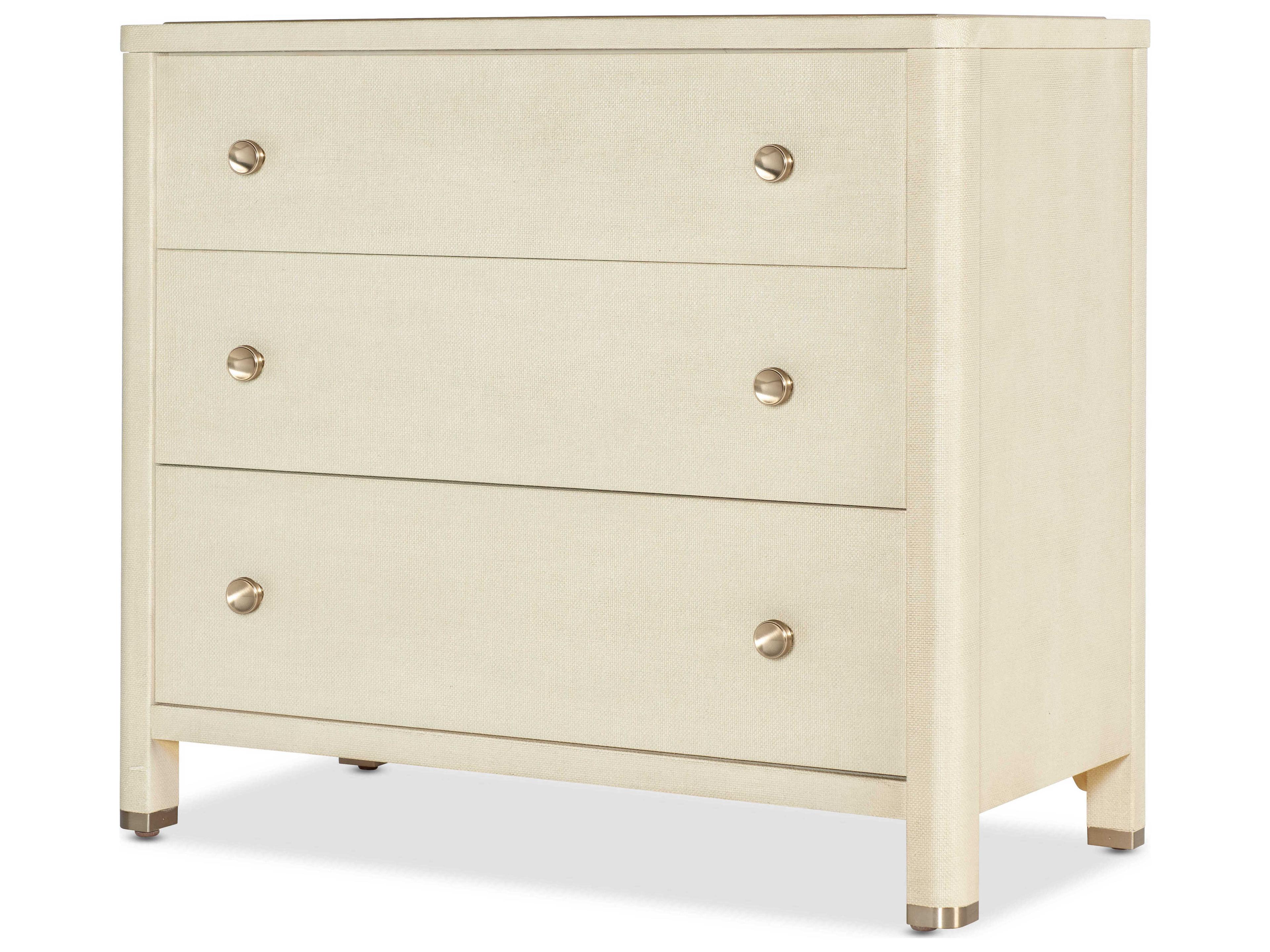 Hooker Furniture Archives 3-Drawers Brown Cedar Wood Dresser