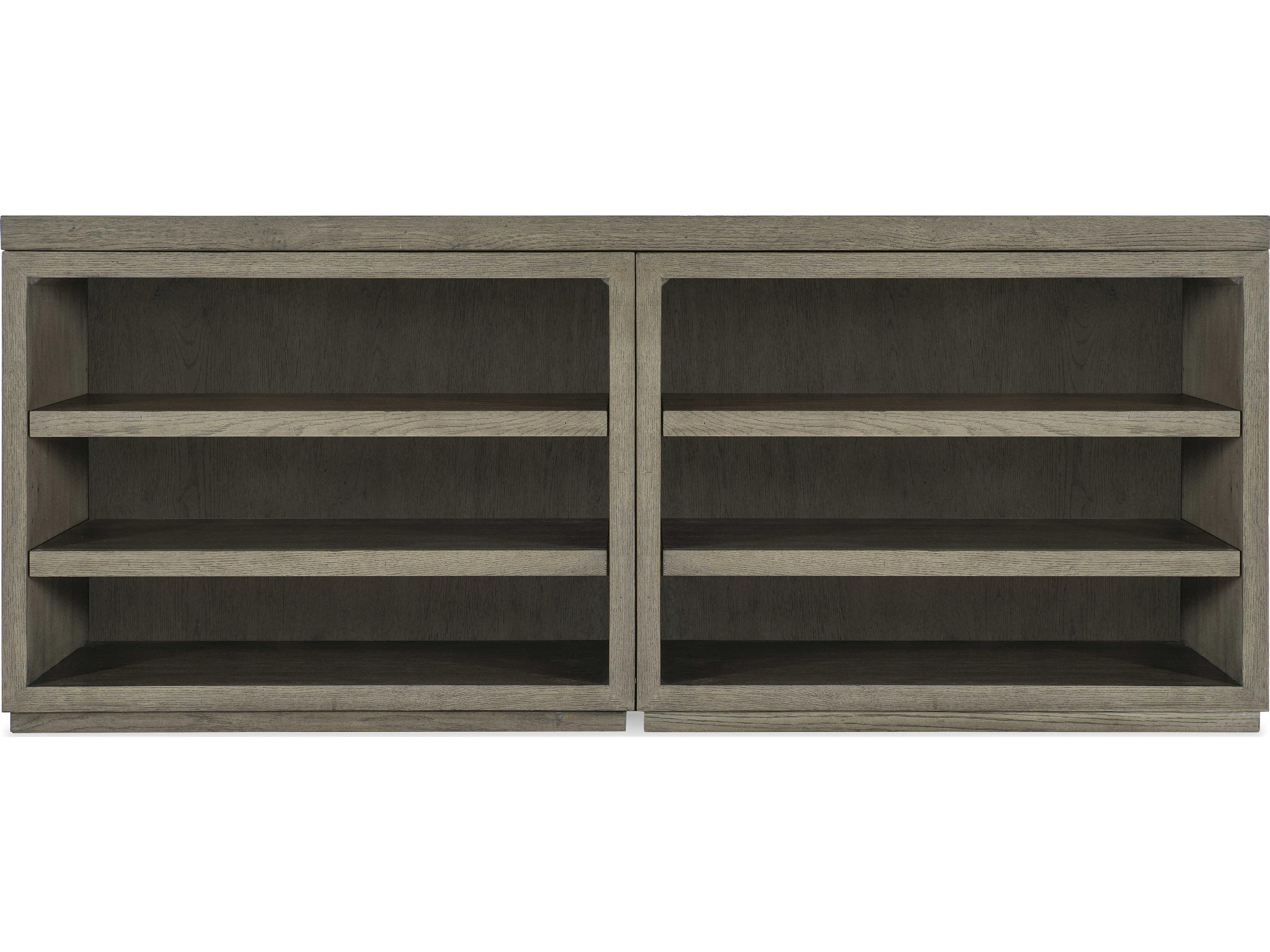 Hooker Furniture Linville Falls Credenza with Two Open Desk Cabinets