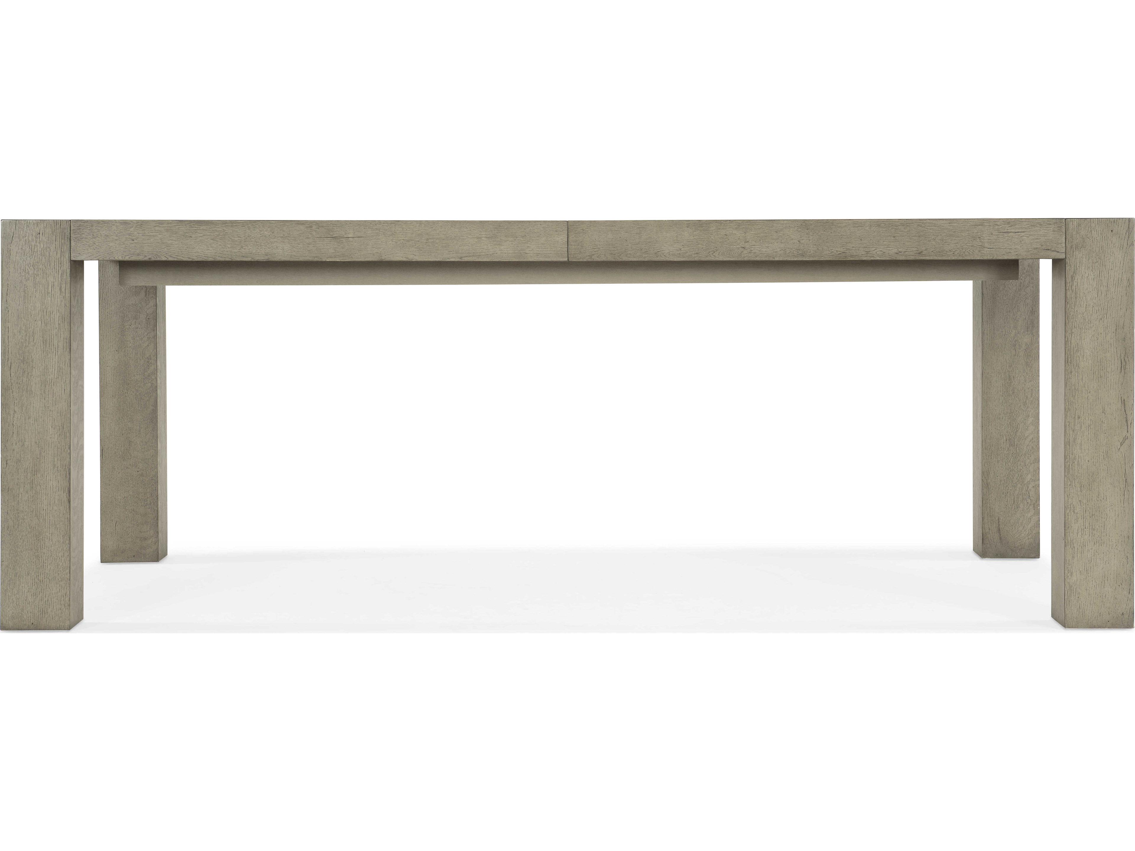 Hooker Furniture Linville Falls North Fork Extendable Rectangular Wood Dining Table