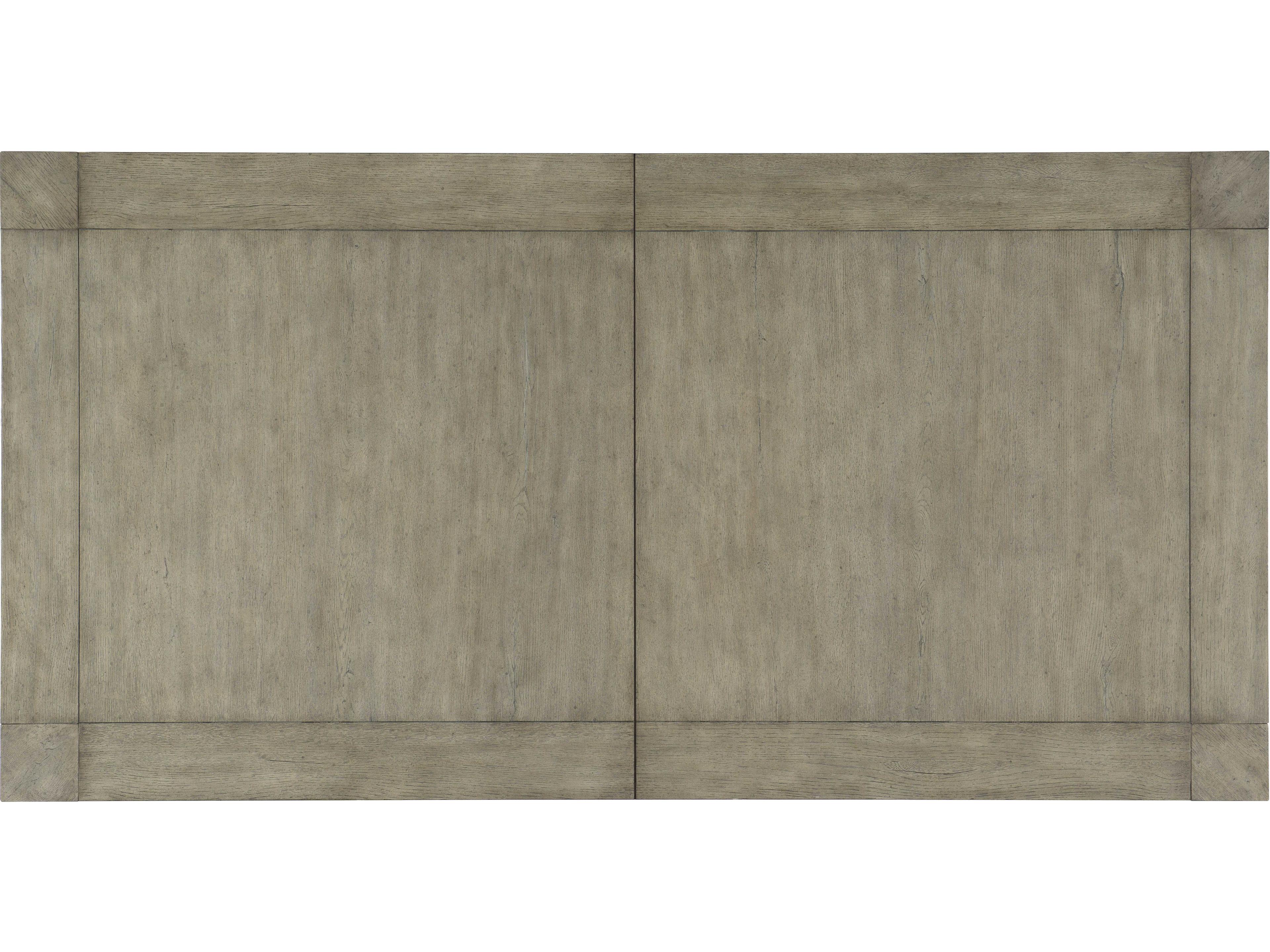 Hooker Furniture Linville Falls North Fork Extendable Rectangular Wood Dining Table