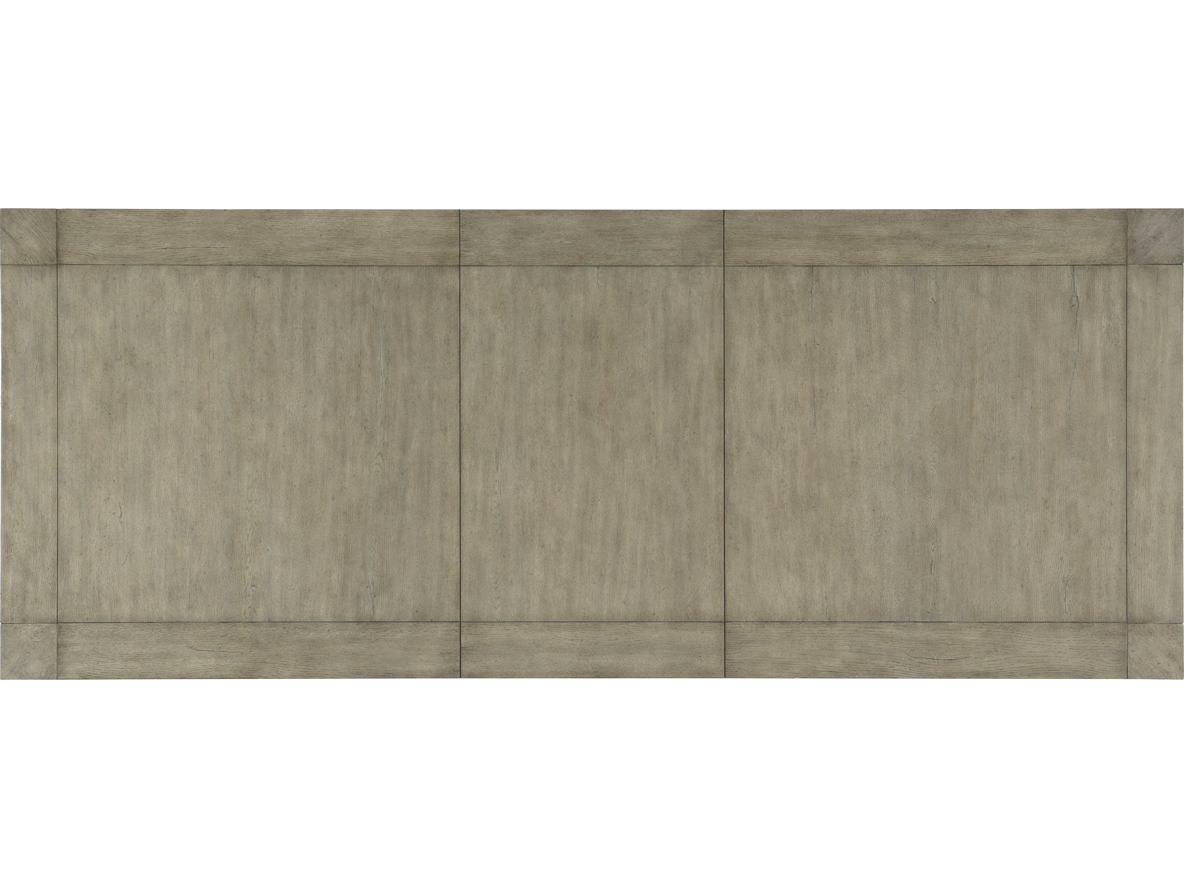 Hooker Furniture Linville Falls North Fork Extendable Rectangular Wood Dining Table