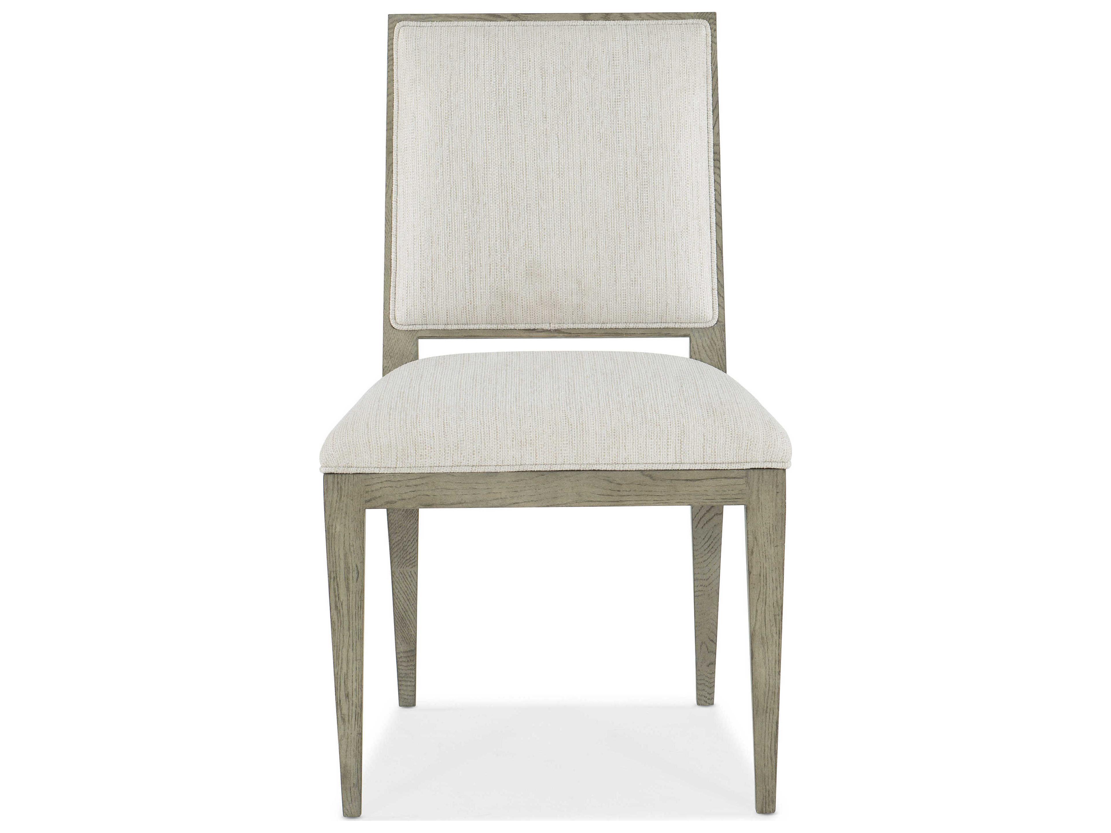 Hooker Furniture Linville Falls Solid Wood Gray Upholstered Side Dining Chair