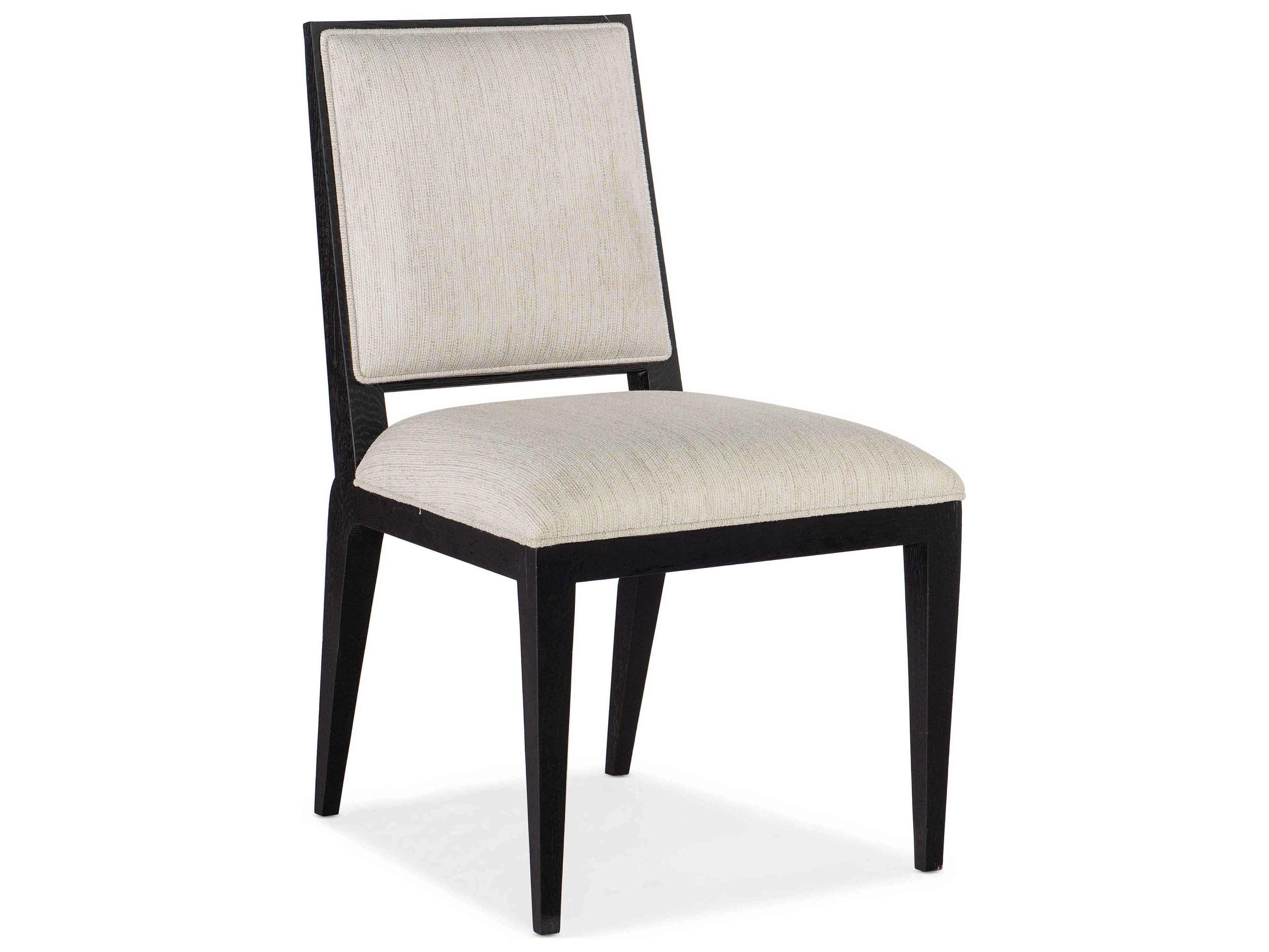 Hooker Furniture Linville Falls Solid Wood Beige Upholstered Side Dining Chair