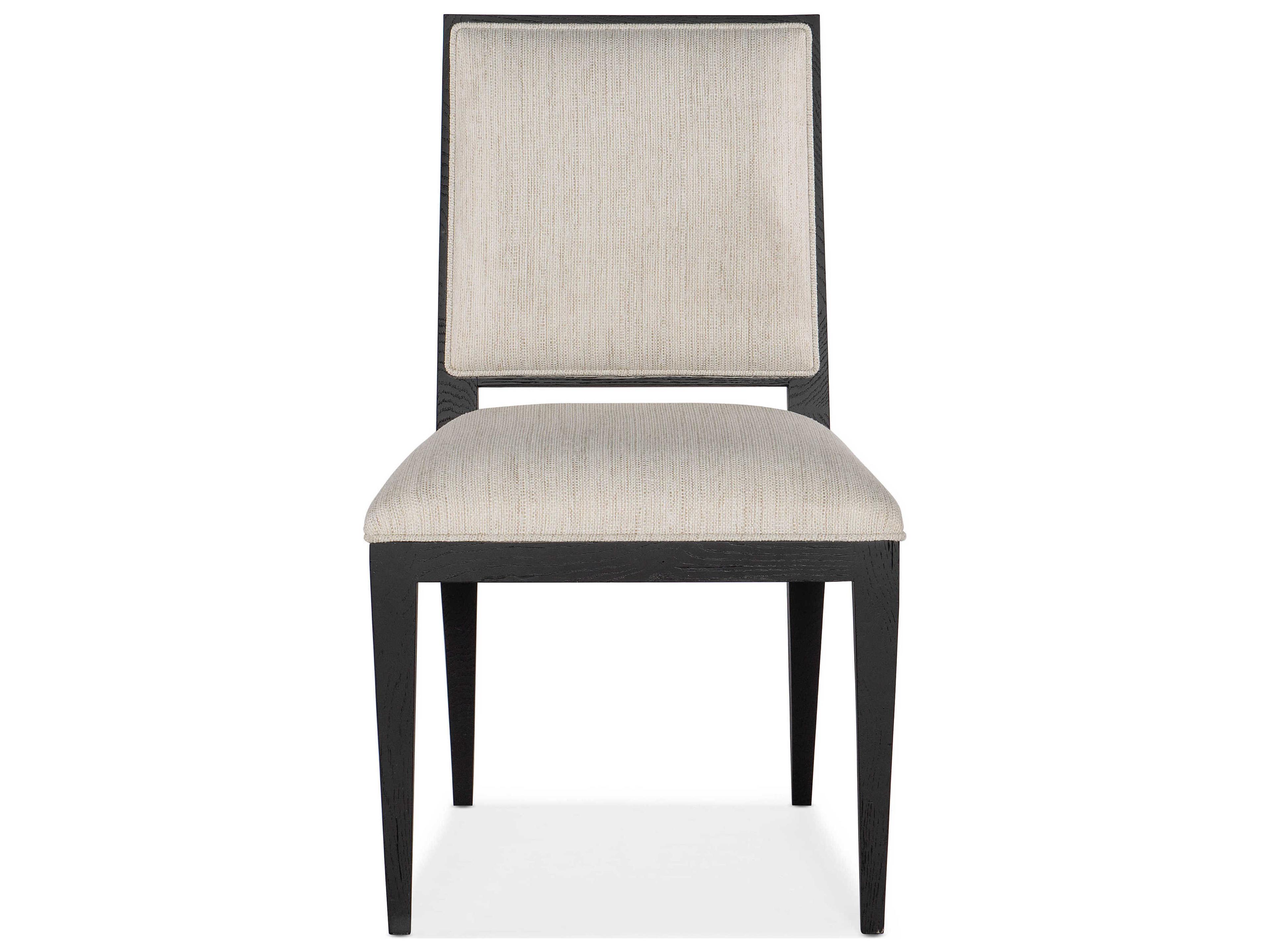 Hooker Furniture Linville Falls Solid Wood Beige Upholstered Side Dining Chair