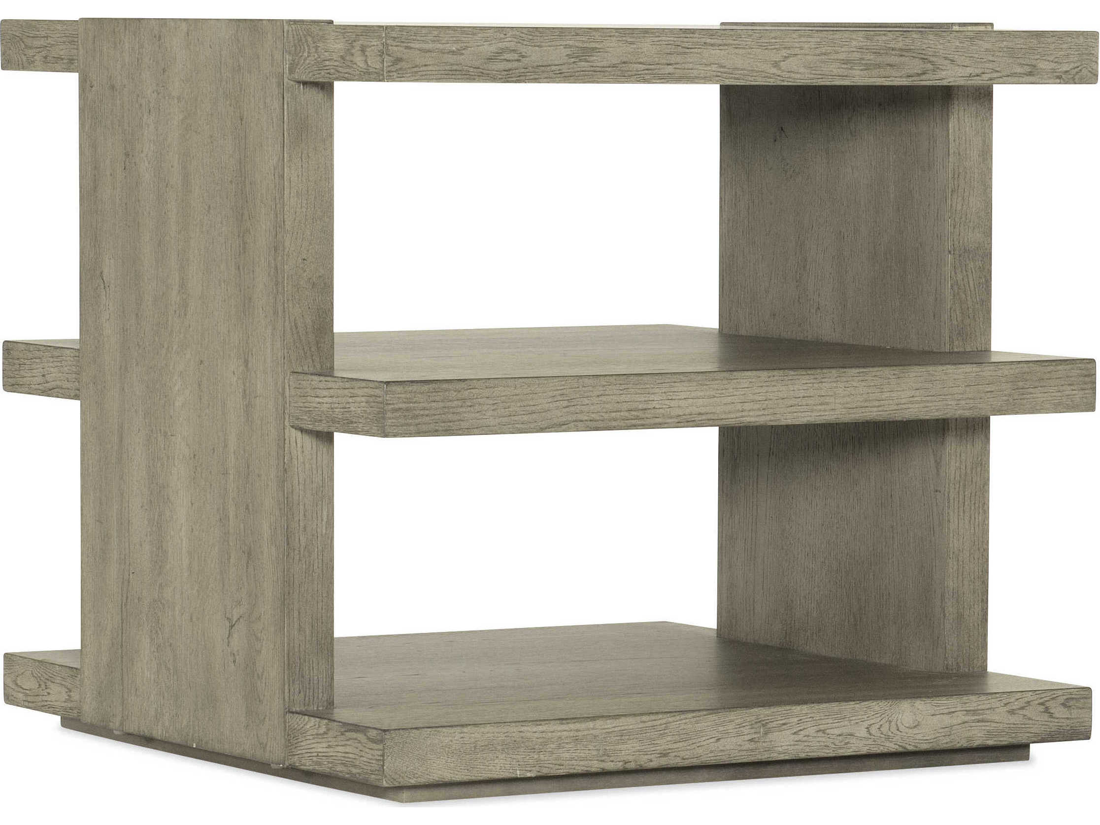 Hooker Furniture Linville Falls Overlook Trails Square Wood End Table