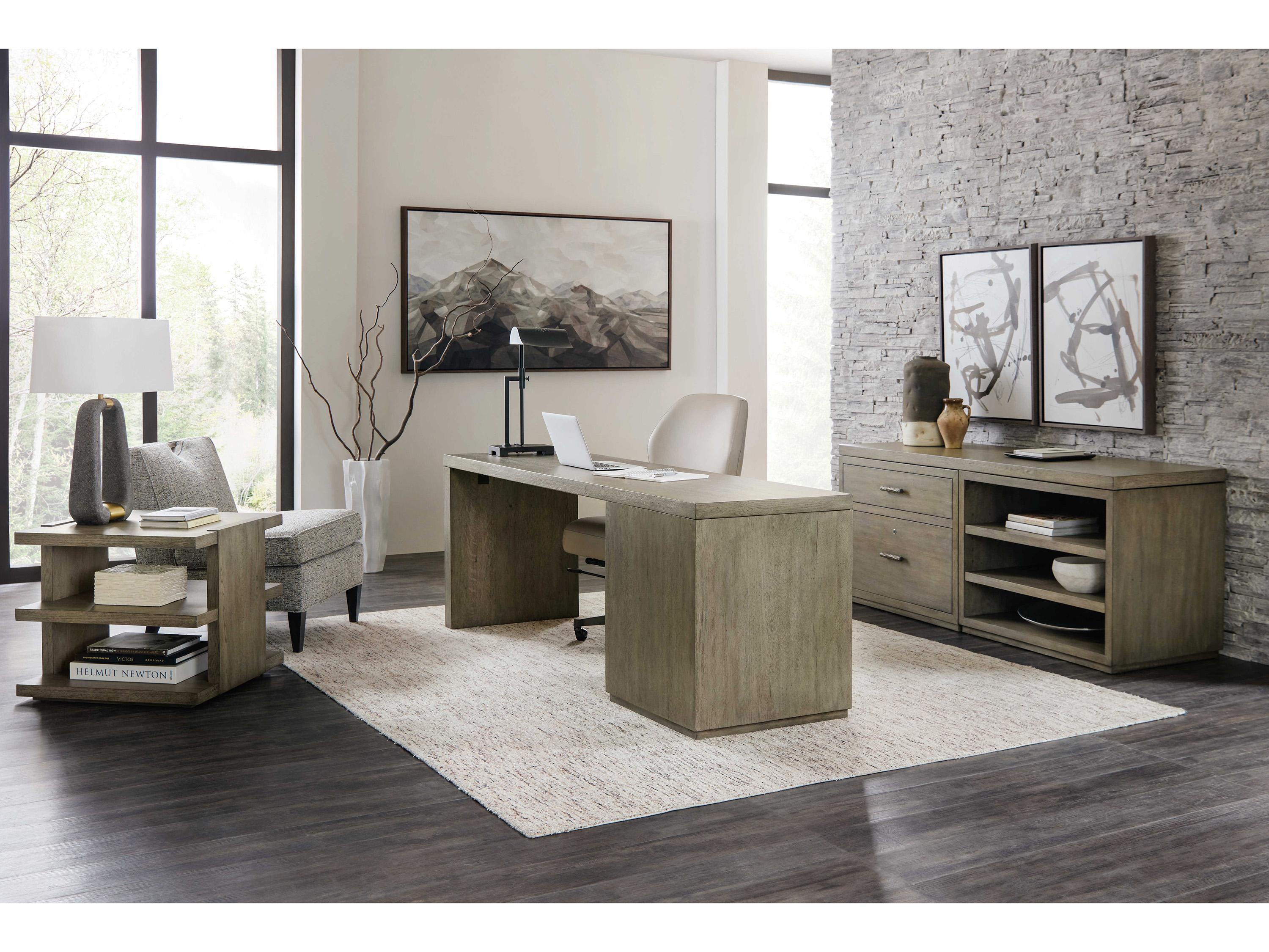 Hooker Furniture Linville Falls Overlook Trails Square Wood End Table